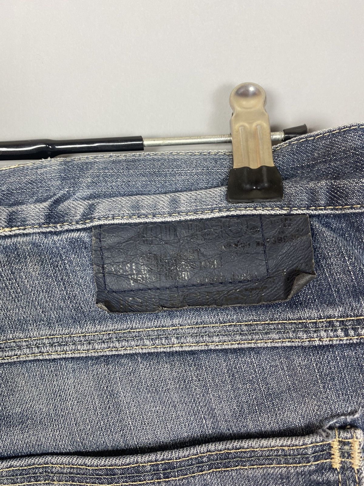 Neil Barrett × Vintage Vintage 90s Neil Barrett jeans shorts Size US 34 / EU 50 - 4 Thumbnail
