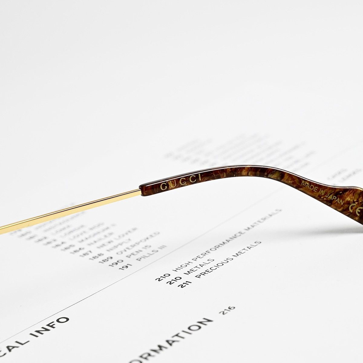 Gucci GUCCI GG1222O GLASSES Size ONE SIZE - 4 Thumbnail