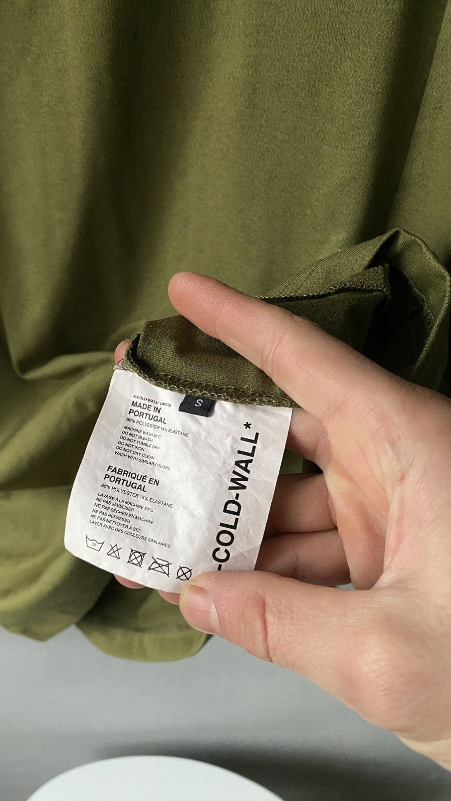 A-COLD-WALL* A-COLD-WALL* LONG SLEEVE PATCH LOGO T-SHIRT Size US S / EU 44-46 / 1 - 7 Thumbnail