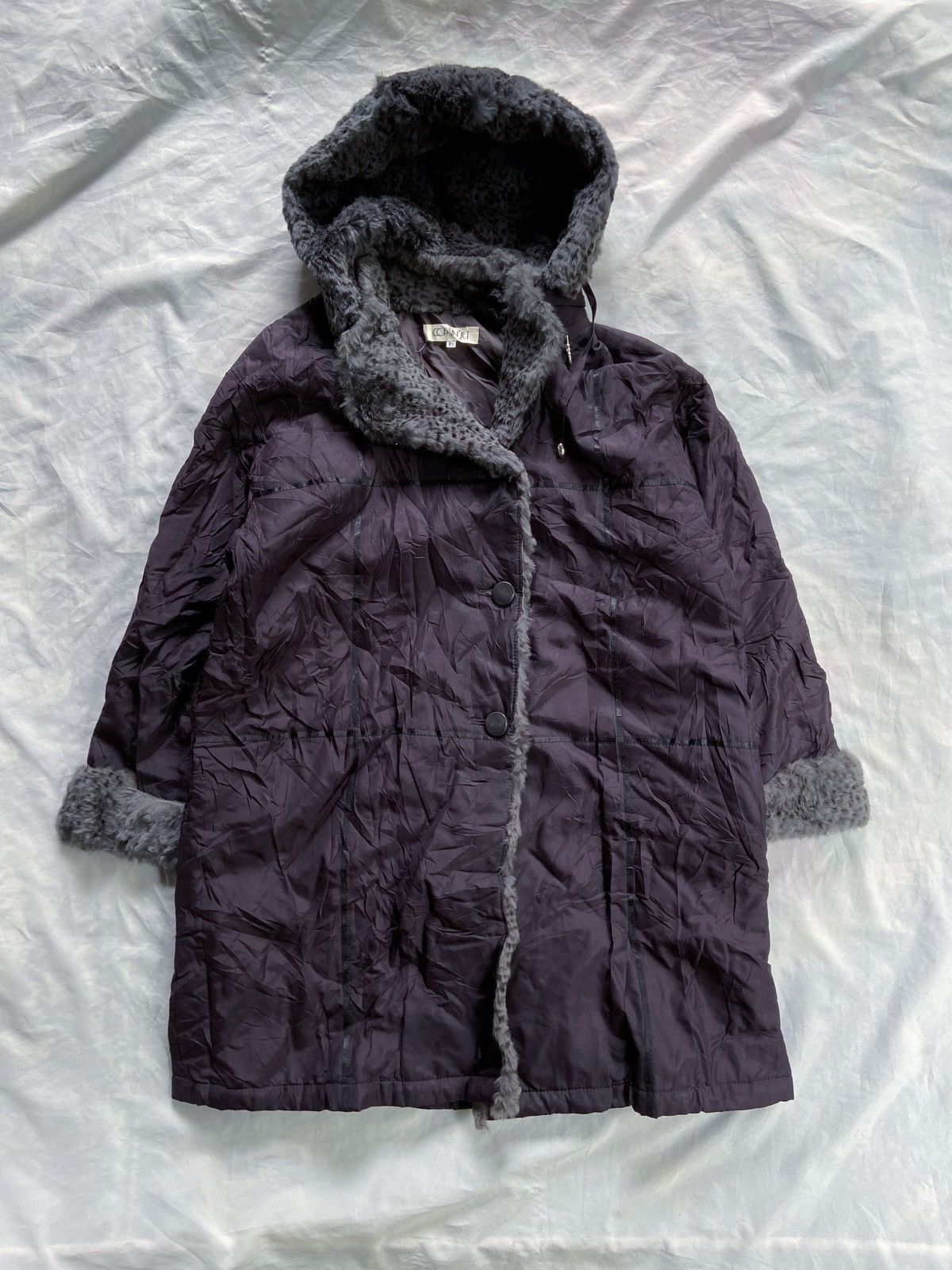 Japanese Brand JAPANESE COPAIN LEOPARD JET FAUX FUR PARKA JACKET Size US XXL / EU 58 / 5 - 1 Thumbnail