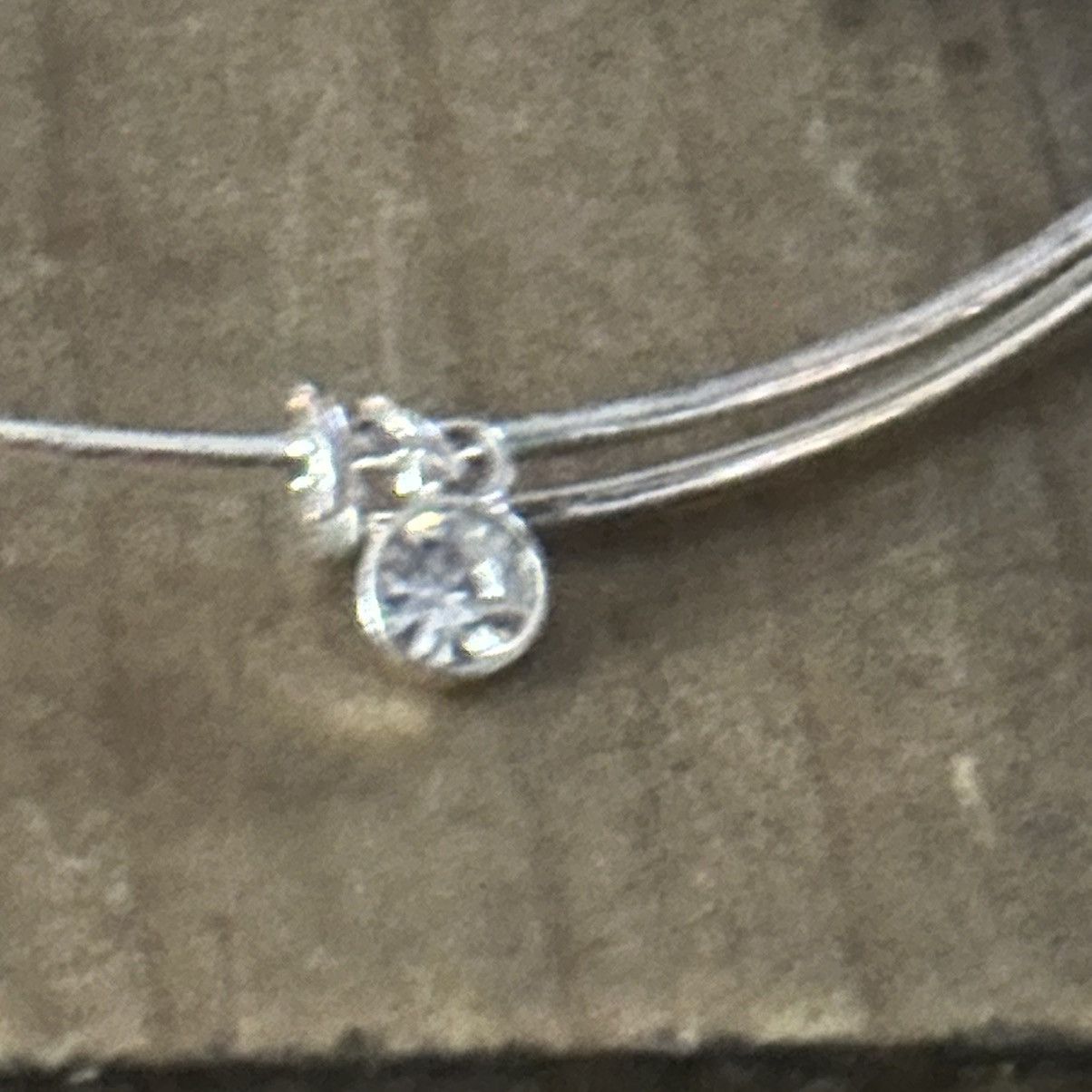 Other Silver tone thin Brave adjustable bangle bracelet Size ONE SIZE - 7 Thumbnail