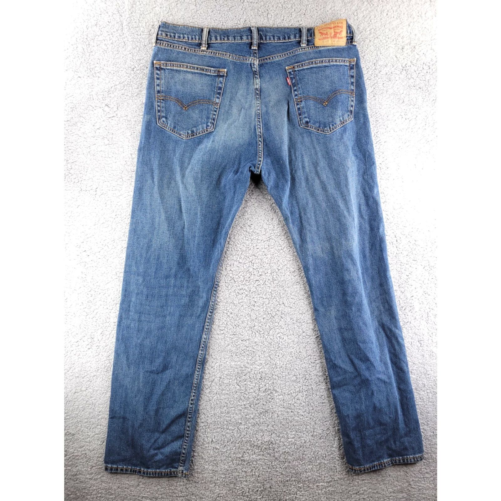 Levi's Levi's 505 Jeans Men 38x33 Straight Blue Size US 38 / EU 54 - 4 Thumbnail