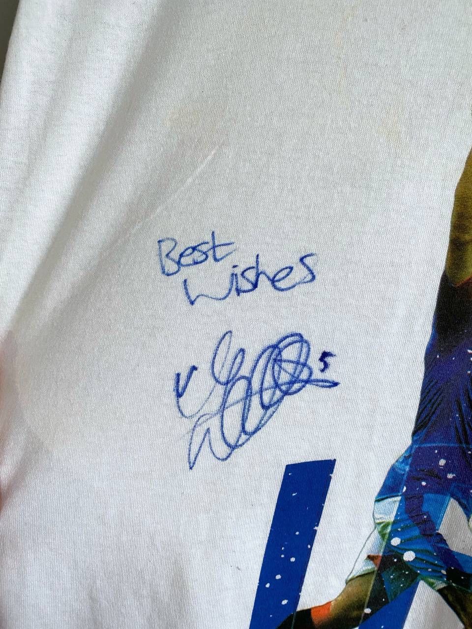 Umbro Rangers Official Merchandise T-Shirt Autograph #5 WALLACE XL Size US XL / EU 56 / 4 - 4 Thumbnail