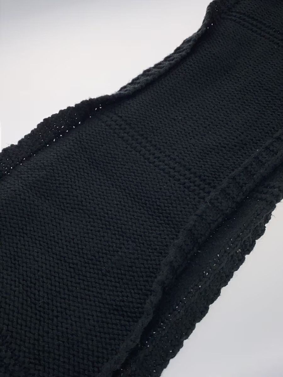 Diesel Diesel Wool Scarf Black Size ONE SIZE - 4 Thumbnail