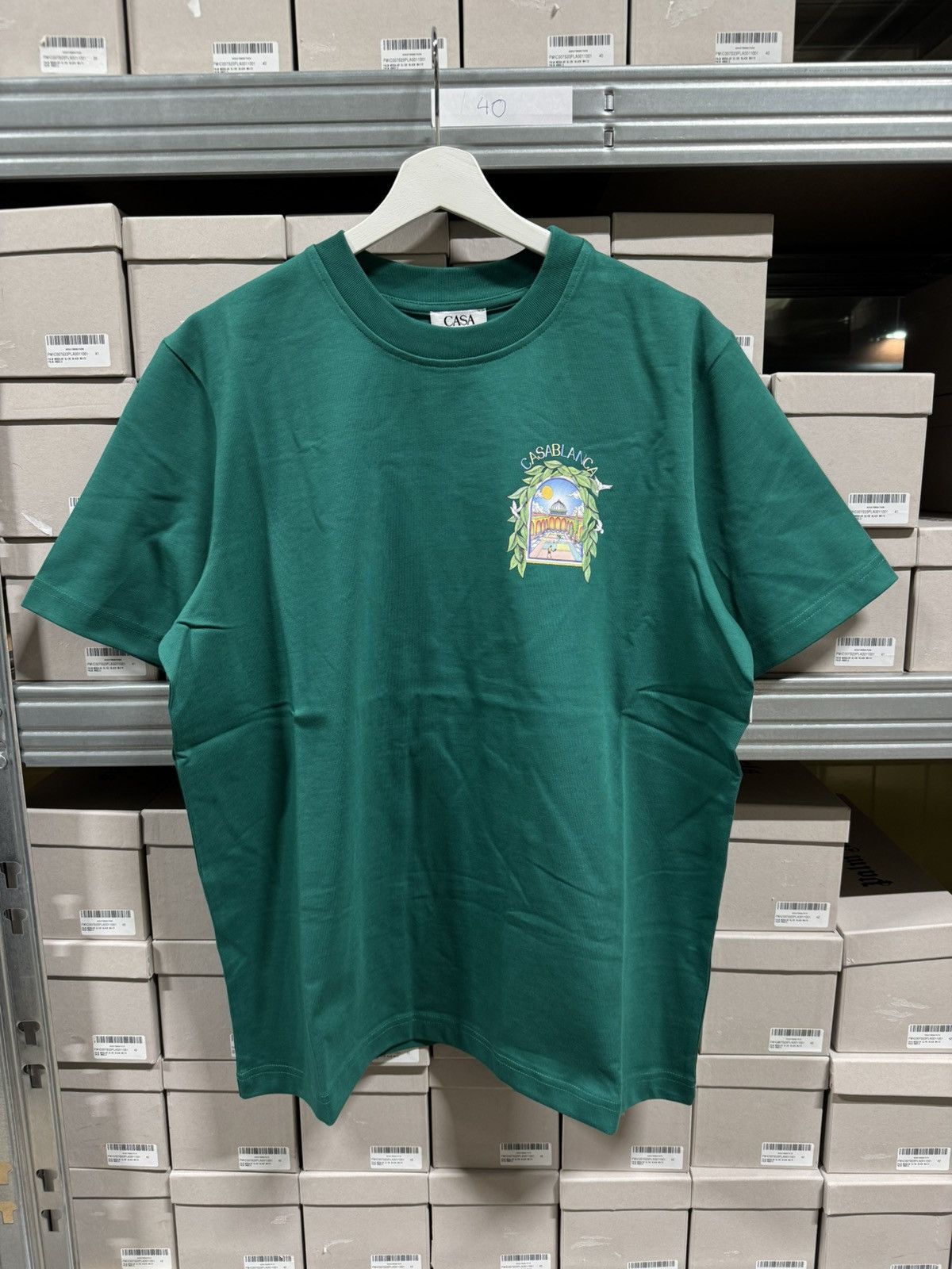 Casablanca Casablanca Casa Larche Tennis T-Shirt NEW Size US M / EU 48-50 / 2 - 2 Thumbnail