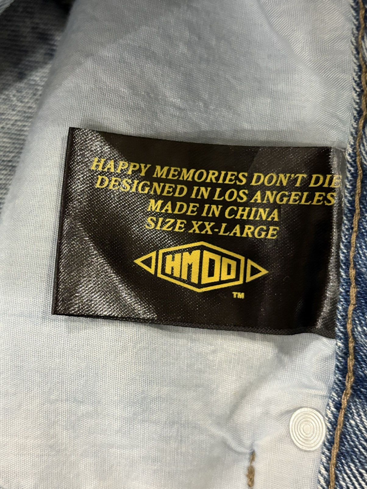 HMDD Happy Memories Don't Die HMDD Jean Shorts Blue Size US 38 / EU 54 - 6 Thumbnail