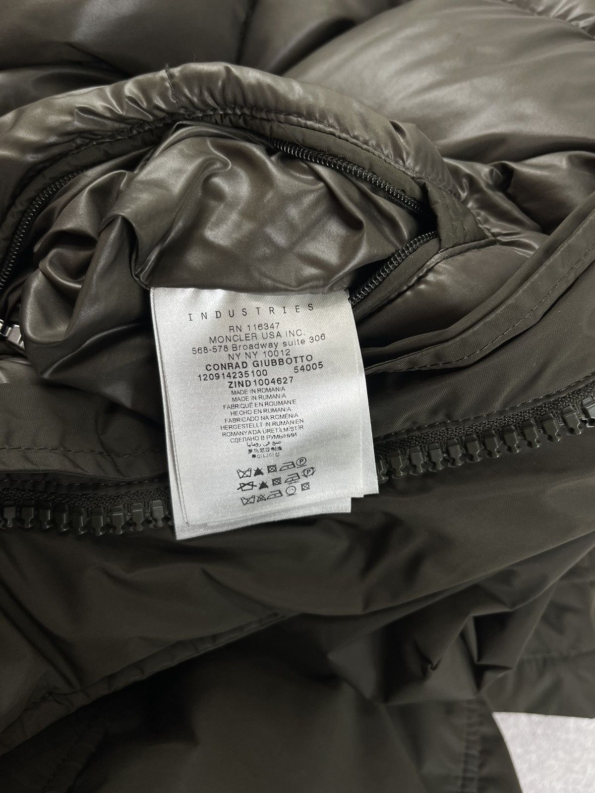 Moncler Moncler Conrad Giubbotto Down Coat Jacket Size 4 Size US L / EU 52-54 / 3 - 18 Thumbnail