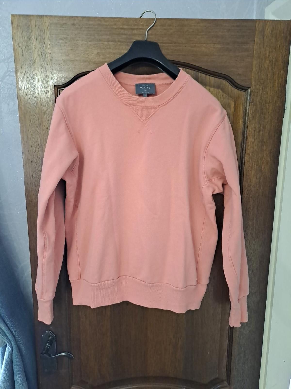 Private White V.C. Private White VC Mens Crew Sweatshirt Size 5 L Salmon Size US L / EU 52-54 / 3 - 1 Thumbnail