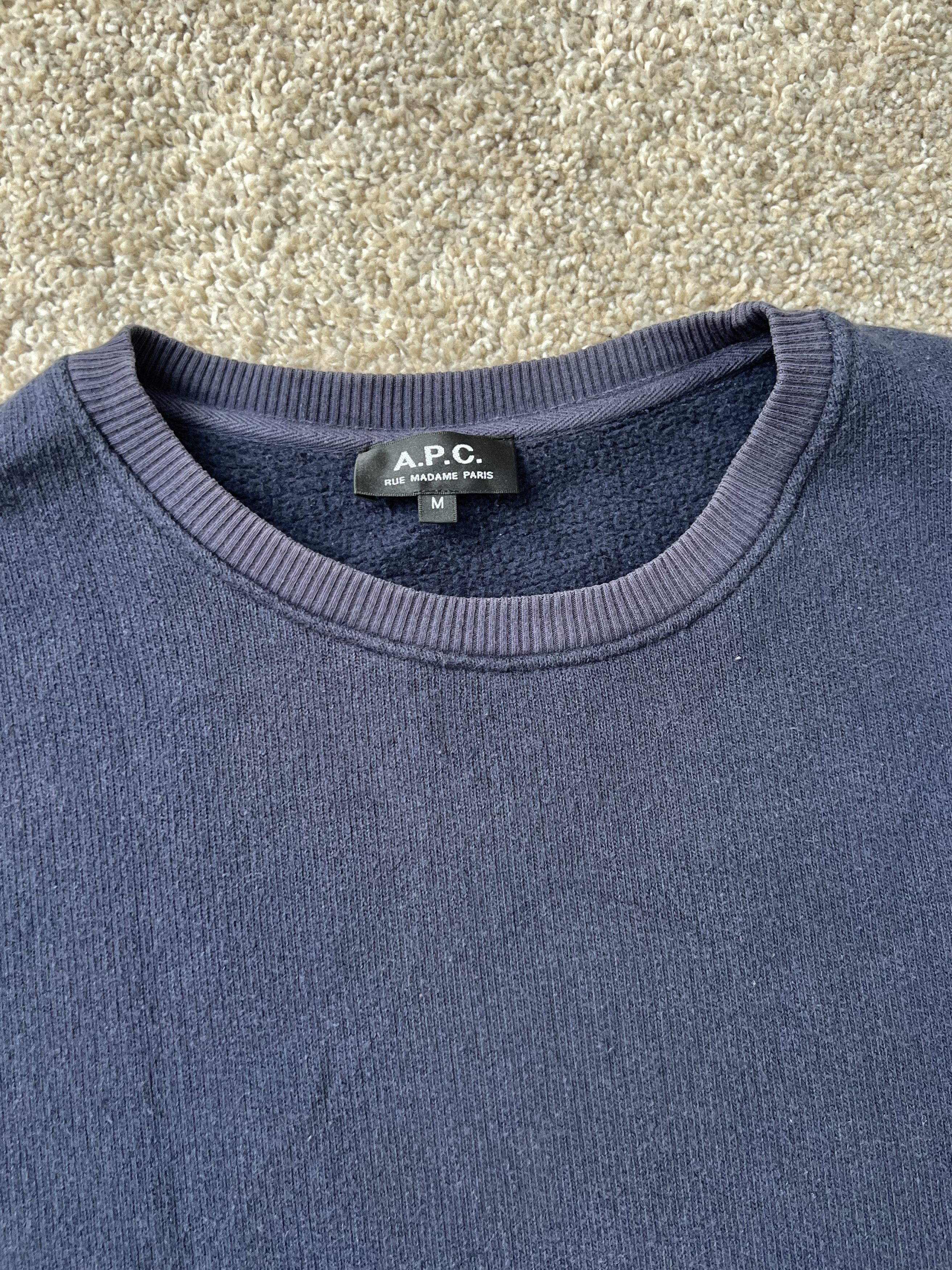 A.P.C. Navy Blue Jumper Size US M / EU 48-50 / 2 - 4 Thumbnail