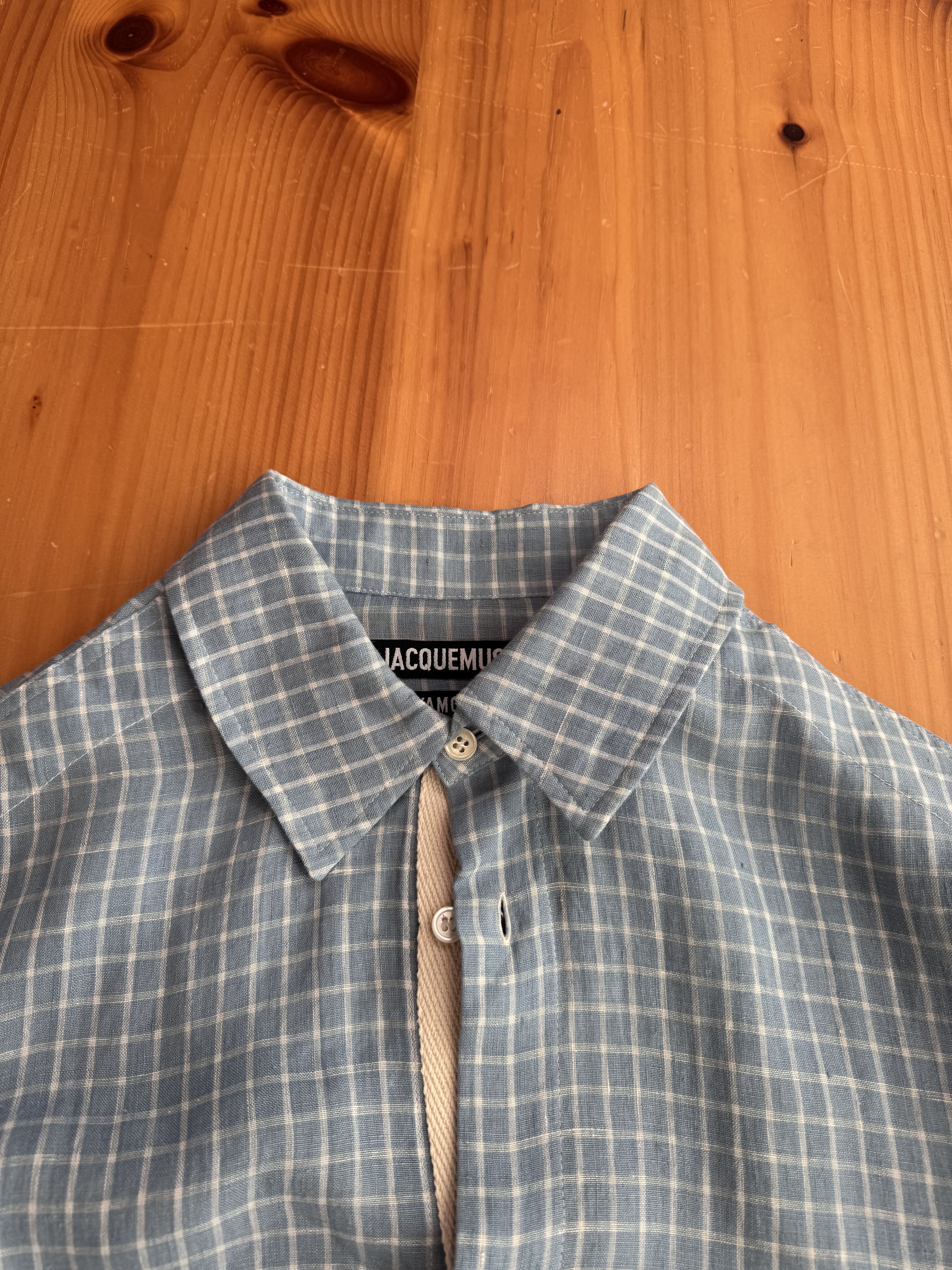 Jacquemus Jacquemus Plaid Check Oversized shirt Size US L / EU 52-54 / 3 - 6 Thumbnail