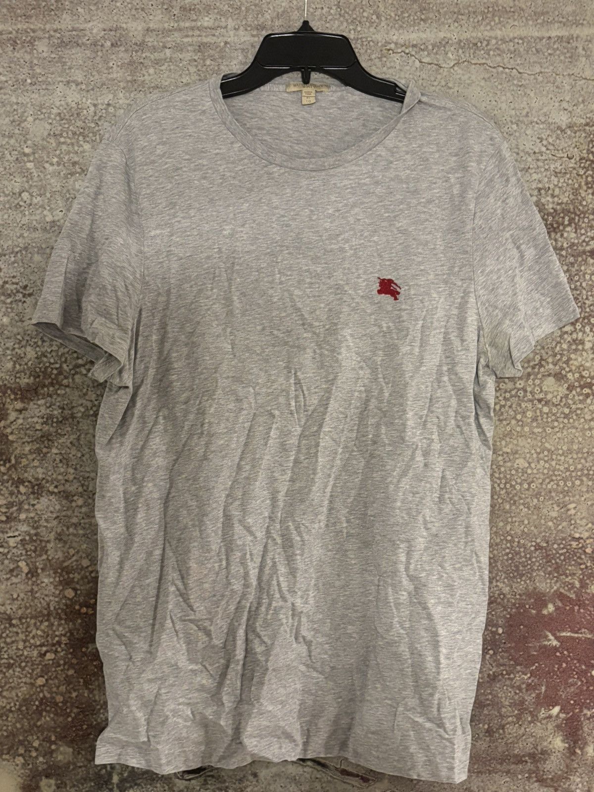 Burberry Grey Burberry T-shirt Red Horse Logo XL Size US XL / EU 56 / 4 - 1 Thumbnail