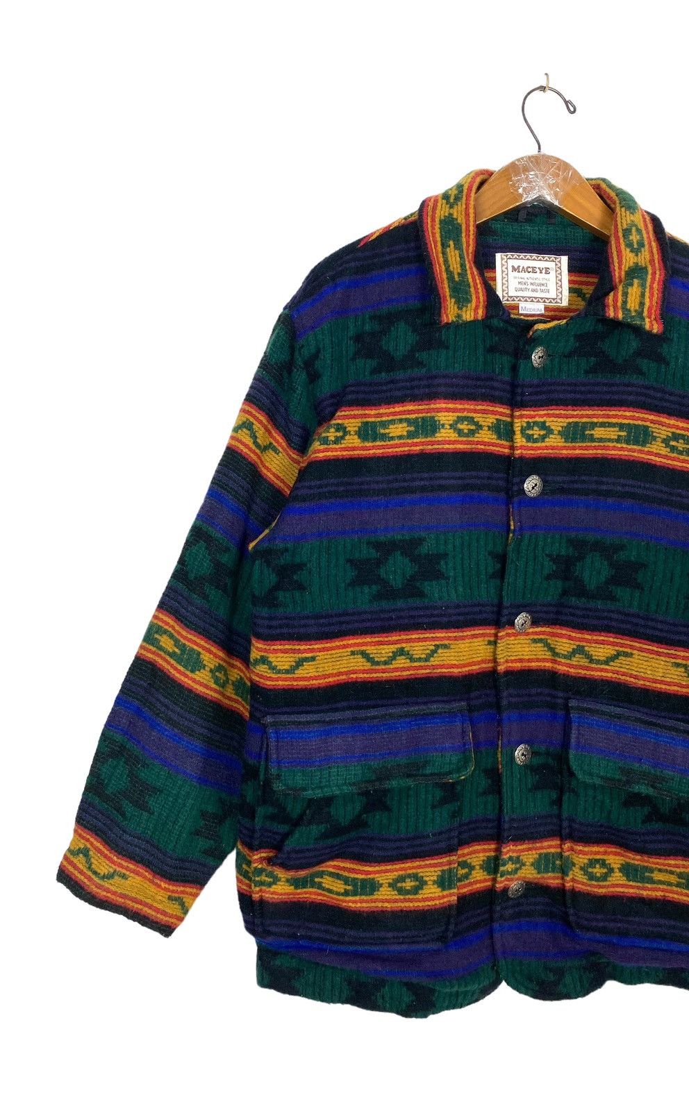 Vintage Rare ‼️ Vintage Mac Eye American Latin Boho Navojo Jacket Size US M / EU 48-50 / 2 - 2 Thumbnail