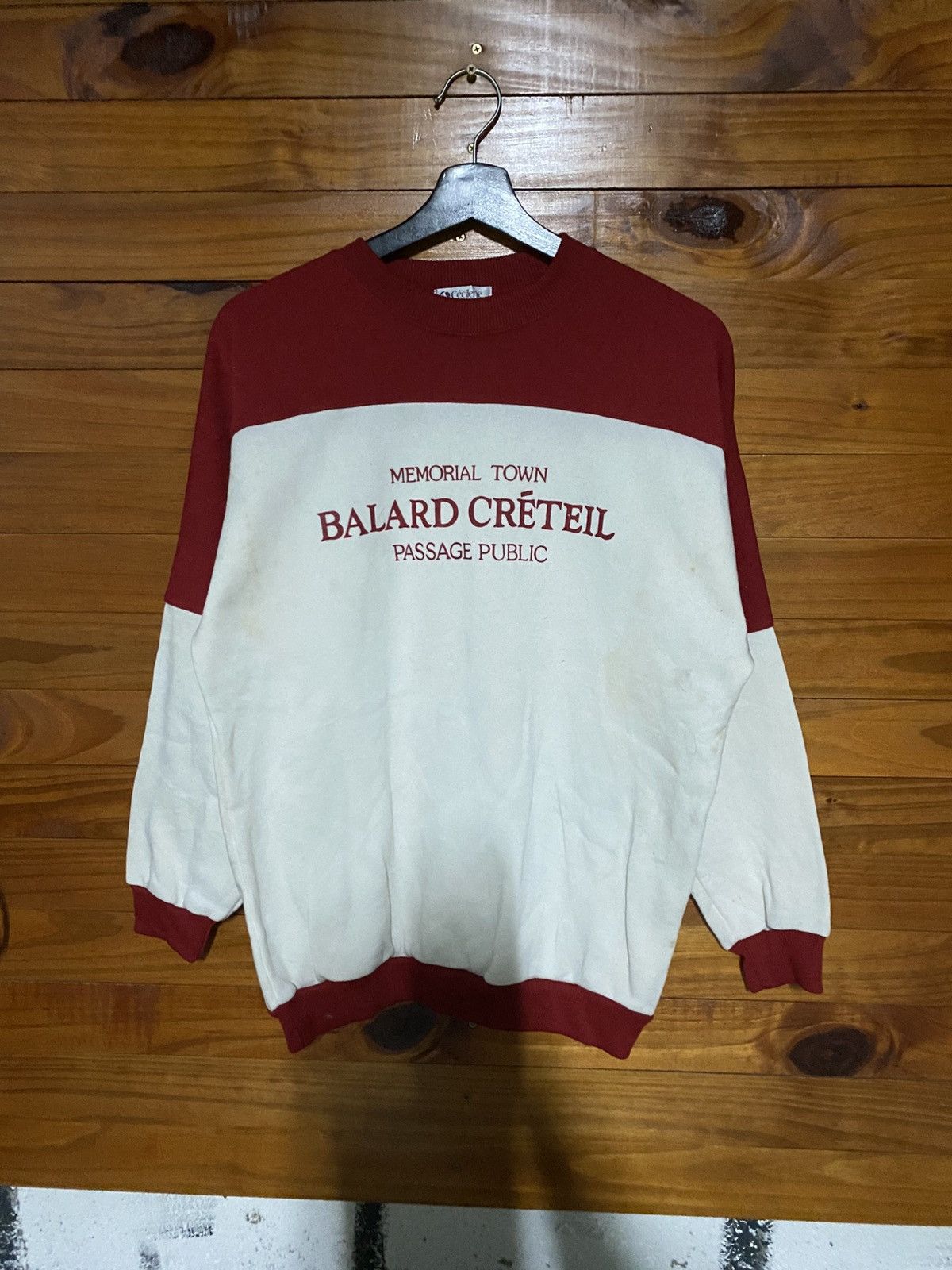 Japanese Brand Vintage 1980s Cécilene “Balard Créteil” Graphic Sweatshirt Size US M / EU 48-50 / 2 - 4 Thumbnail