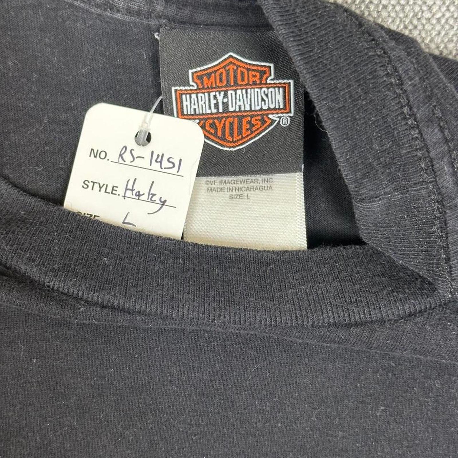 Harley Davidson Harley Davidson Snake black T-shirt Size US L / EU 52-54 / 3 - 4 Thumbnail