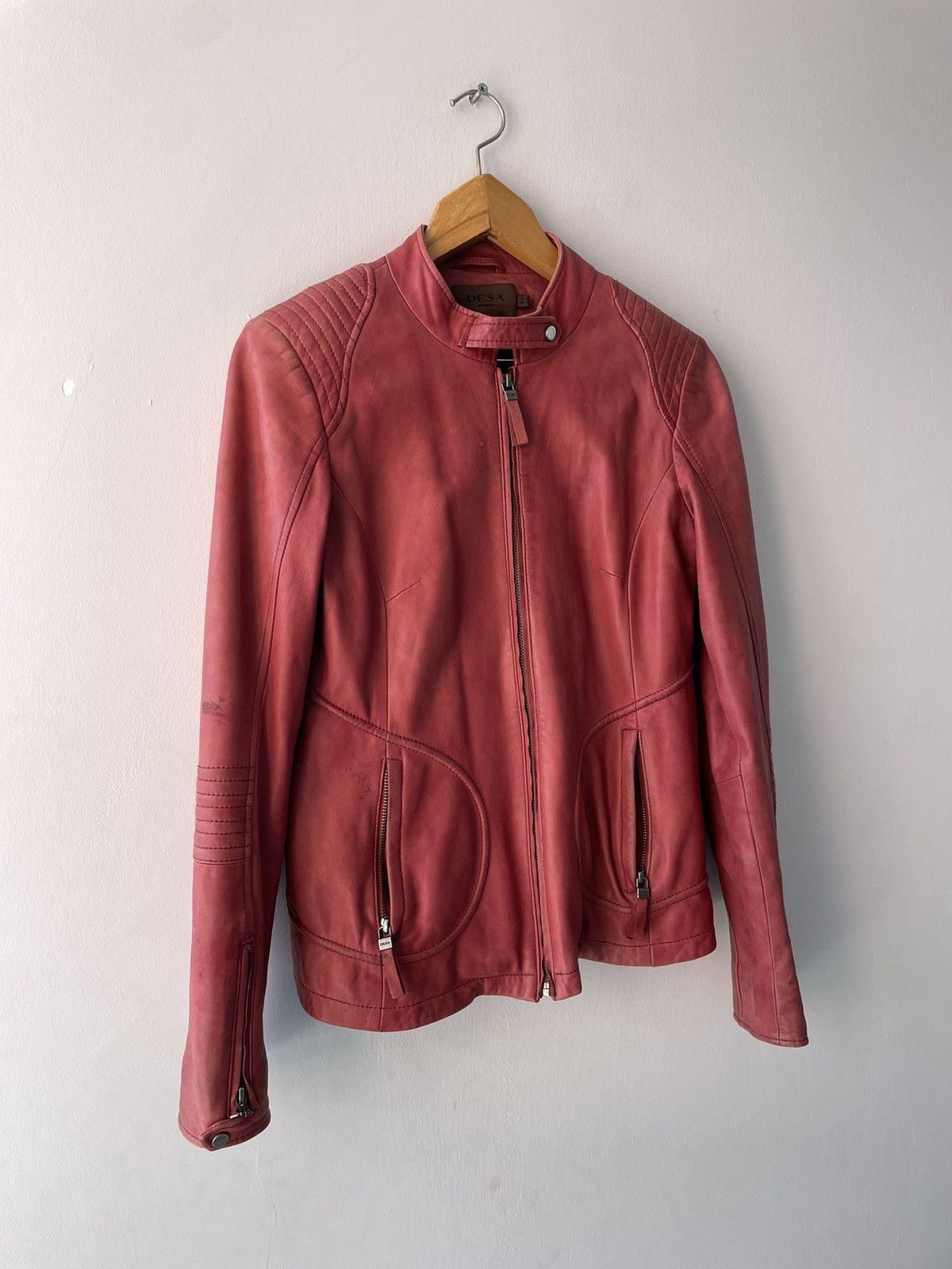 Vintage Desa leather jacket Size M / US 6-8 / IT 42-44 - 10 Thumbnail
