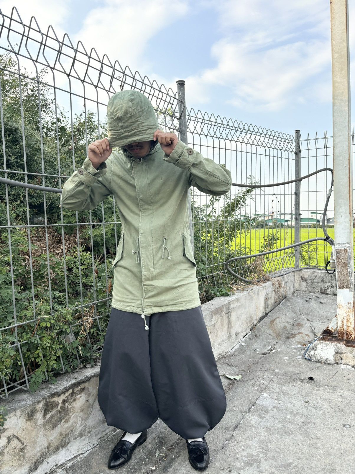 If Six Was Nine RED WOLF TOBI PANTS JAPANESE WORKWEAR Size US 37 - 15 Thumbnail
