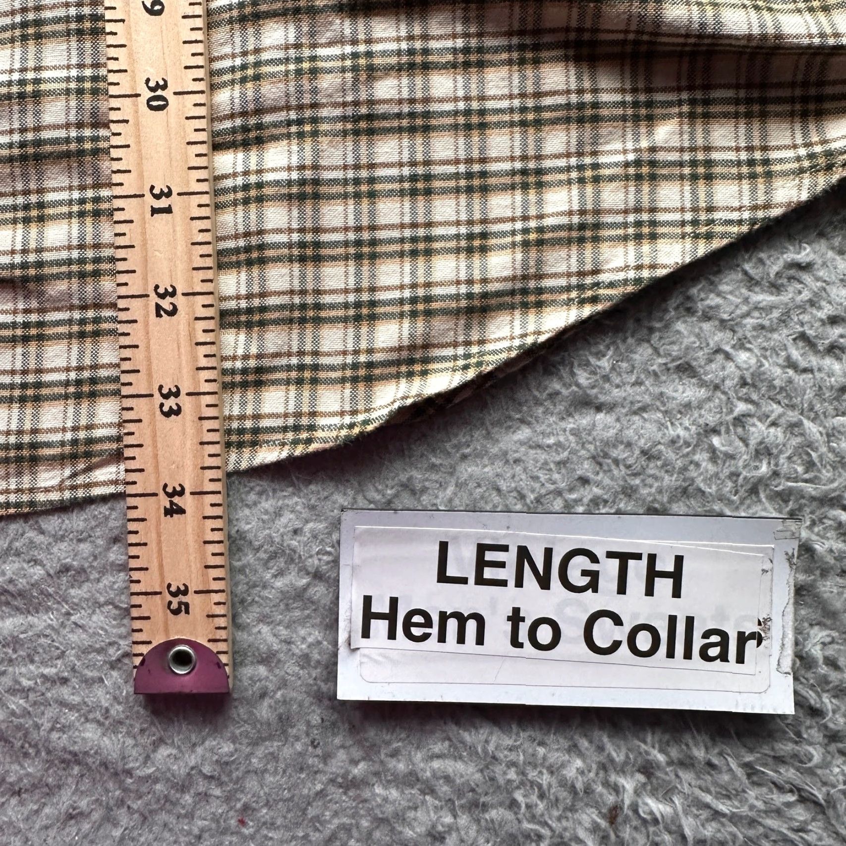 Vintage VINTAGE LL Bean Plaid Button Up Pocket Shirt Mens 2XLT Long Sleeve Green Brown Size US XXL / EU 58 / 5 - 5 Thumbnail