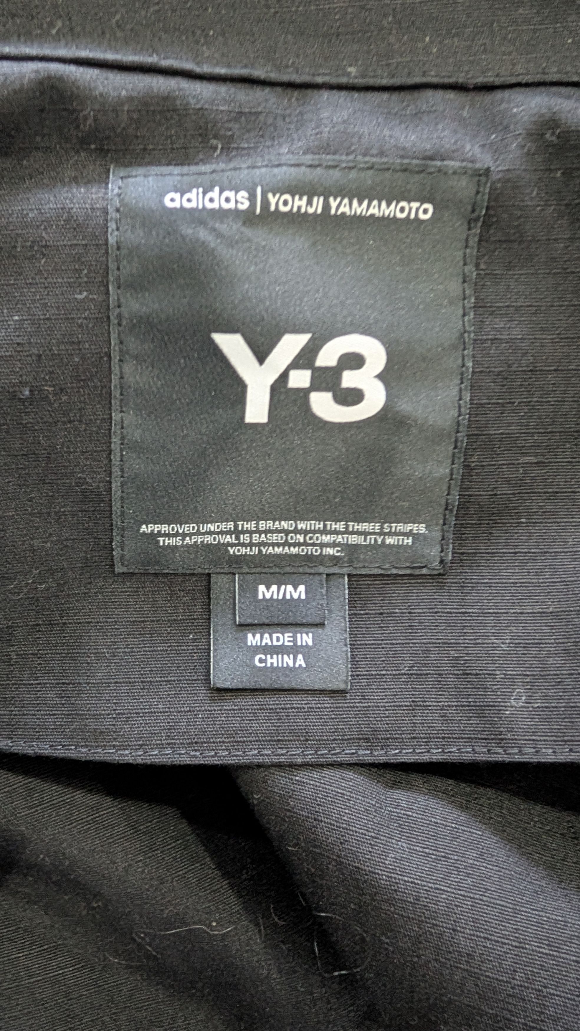 Adidas × Y-3 Adidas x Y-3 Field Shirt Jacket M Black JI7083 Yohji Size US M / EU 48-50 / 2 - 5 Thumbnail