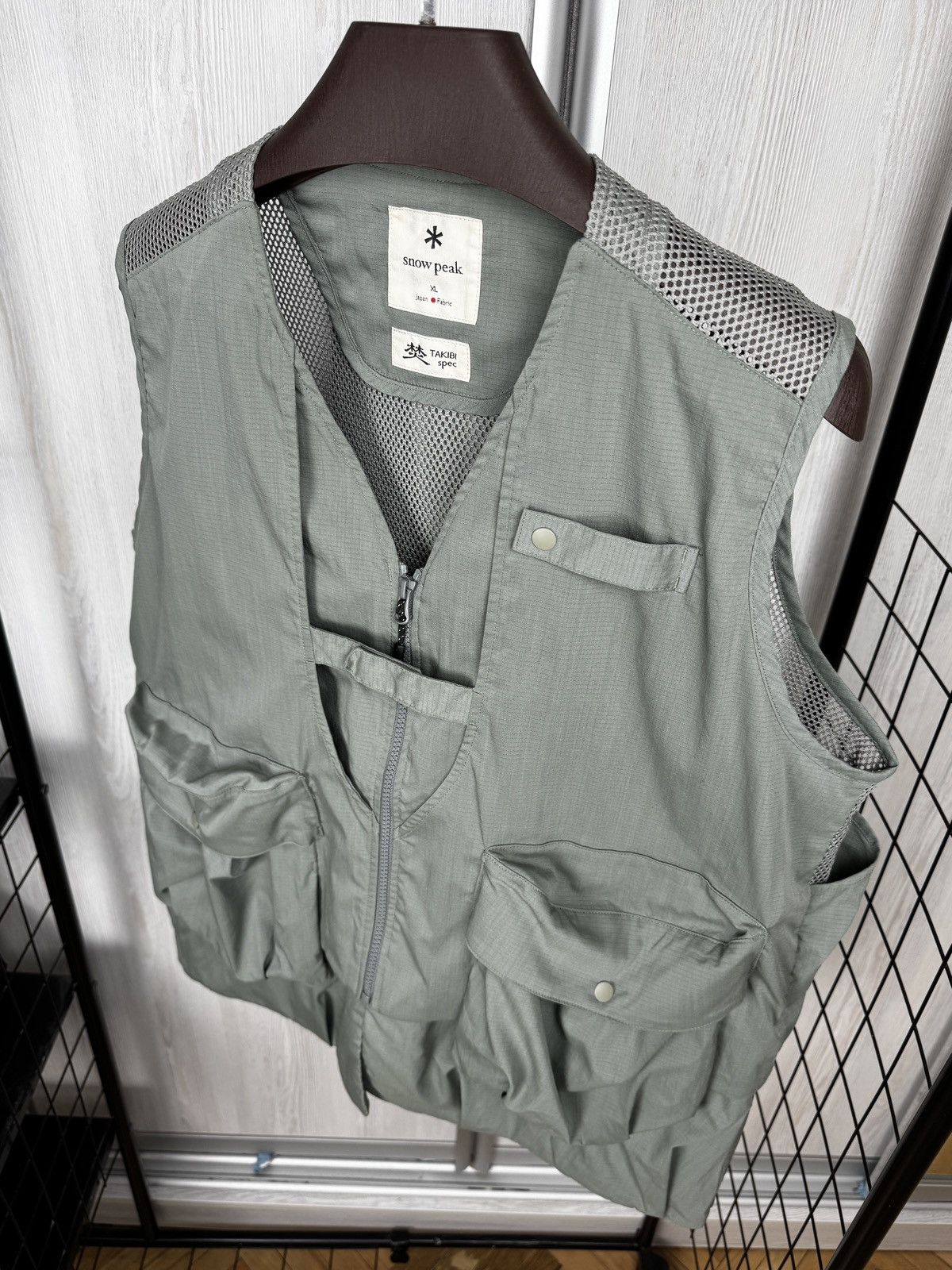 Snow Peak Snow Peak Green Fire-Resistant Vest Size US XL / EU 56 / 4 - 7 Thumbnail
