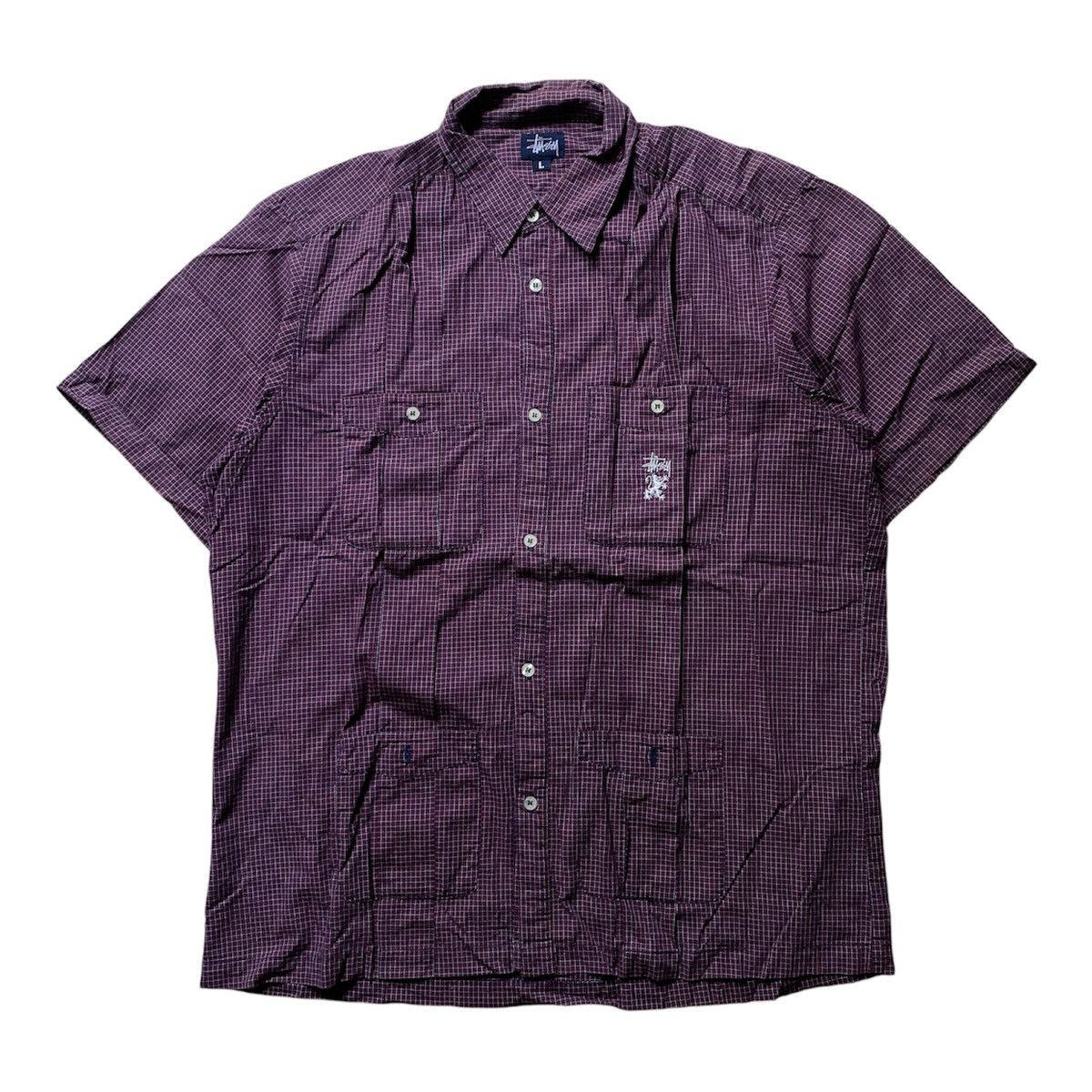 Stussy Vtg 90s Stussy Multipocket Shirt Y2k Ifsix Lgb Style Size US L / EU 52-54 / 3 - 1 Thumbnail