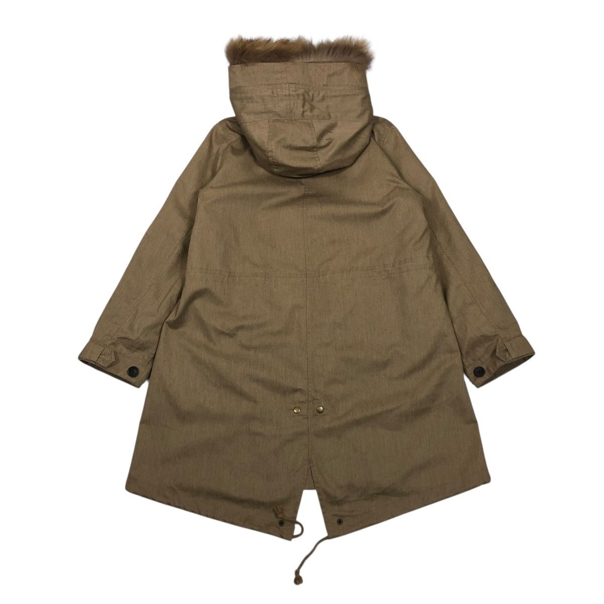 Japanese Brand 🔥VINTAGE PARKA JACKET MINK FUR HOODIE IKKA ISSEY MIYAKE Size US M / EU 48-50 / 2 - 2 Thumbnail