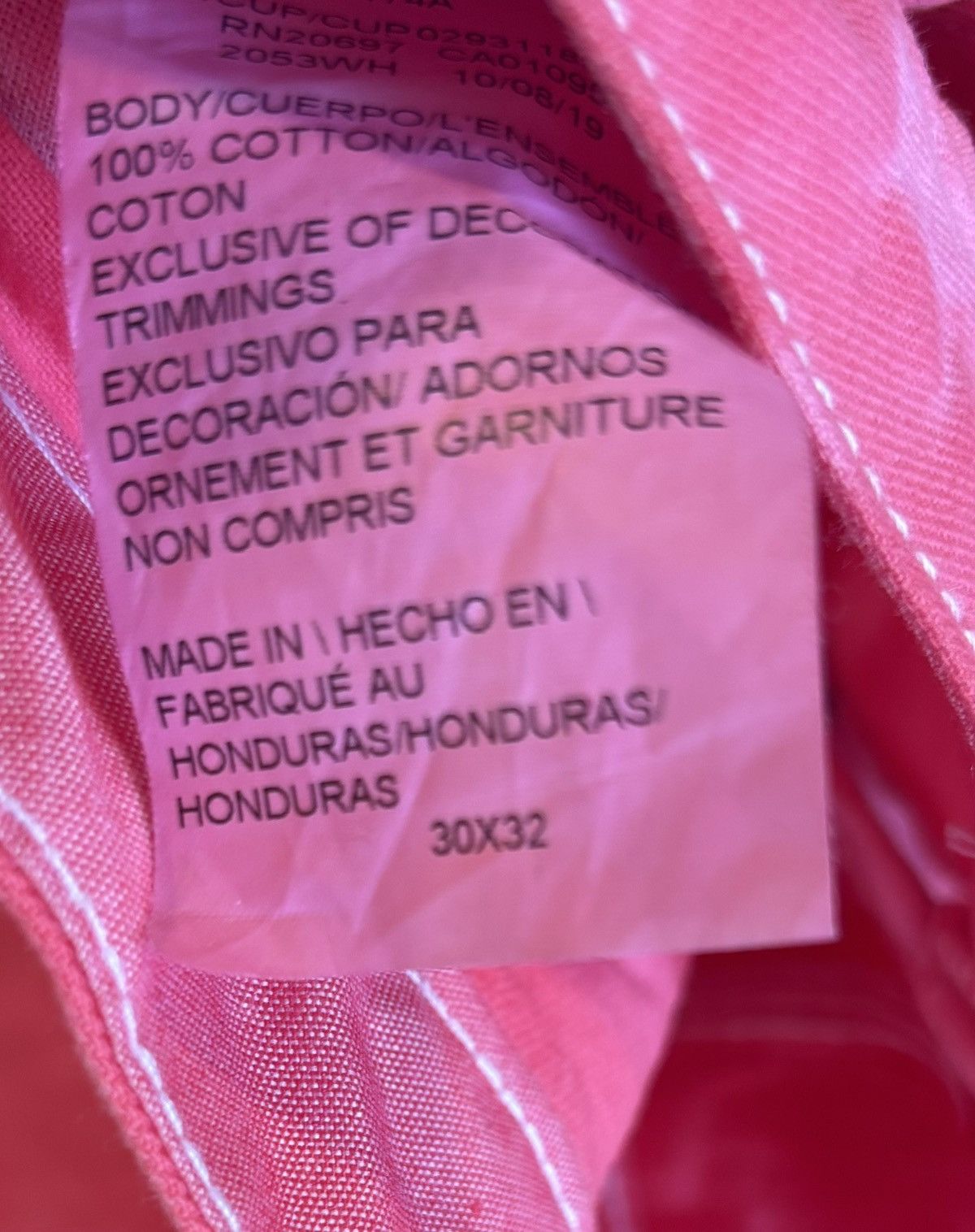 Dickies Pink Tie Dye Skeleton Bone Kapital Style Custom Work Pants Size US 30 / EU 46 - 7 Thumbnail