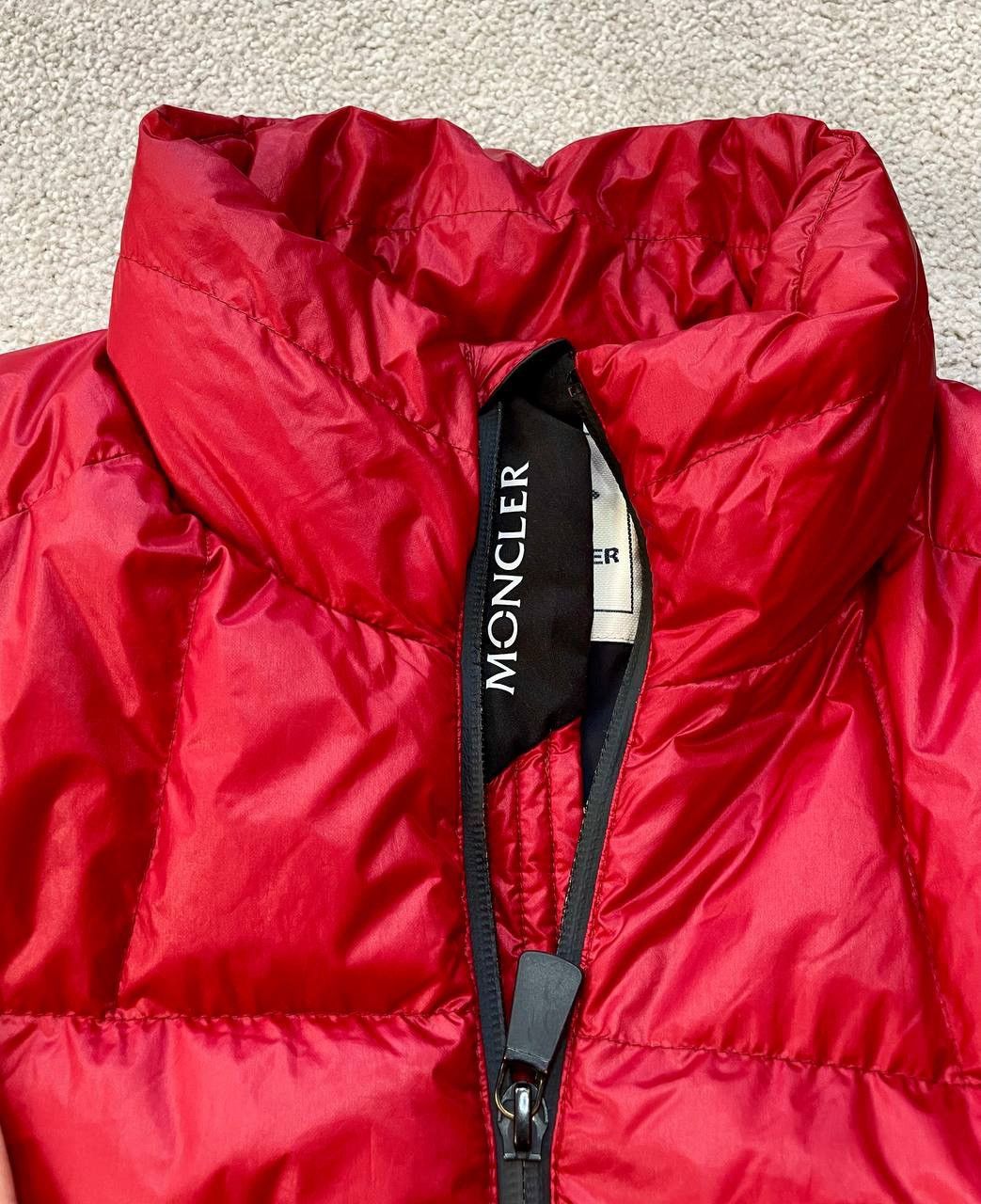 Moncler Moncler Micro Doudone Puffer Jacket Red Black Size US L / EU 52-54 / 3 - 9 Thumbnail