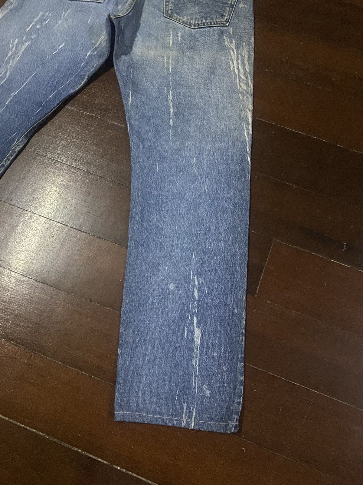 Warehouse FIRE 🔥 vintage DENIME JAPAN Selvedge Denim nice faded b1 Size US 33 - 14 Thumbnail