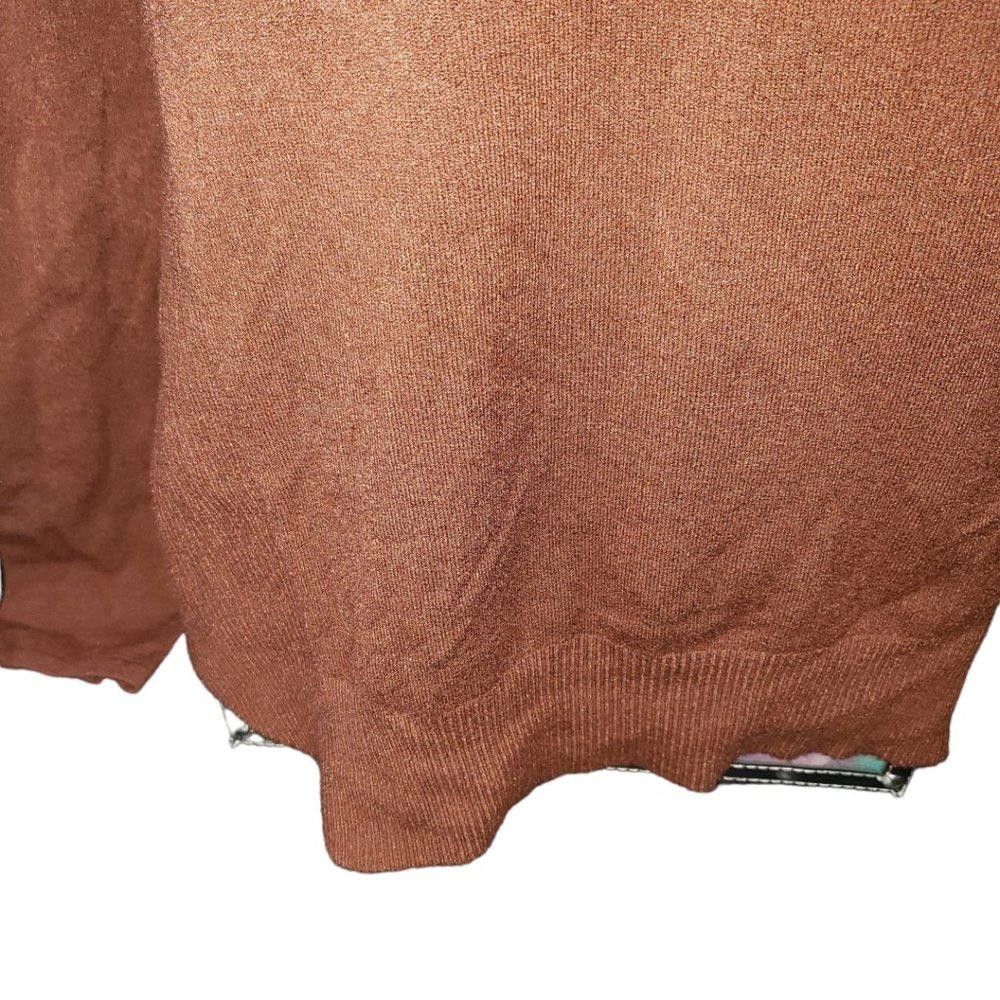 Designer CT787 Devotion by "Cyrus" Ladies Crew Neck Brown Sweater L Size L / US 10 / IT 46 - 2 Thumbnail