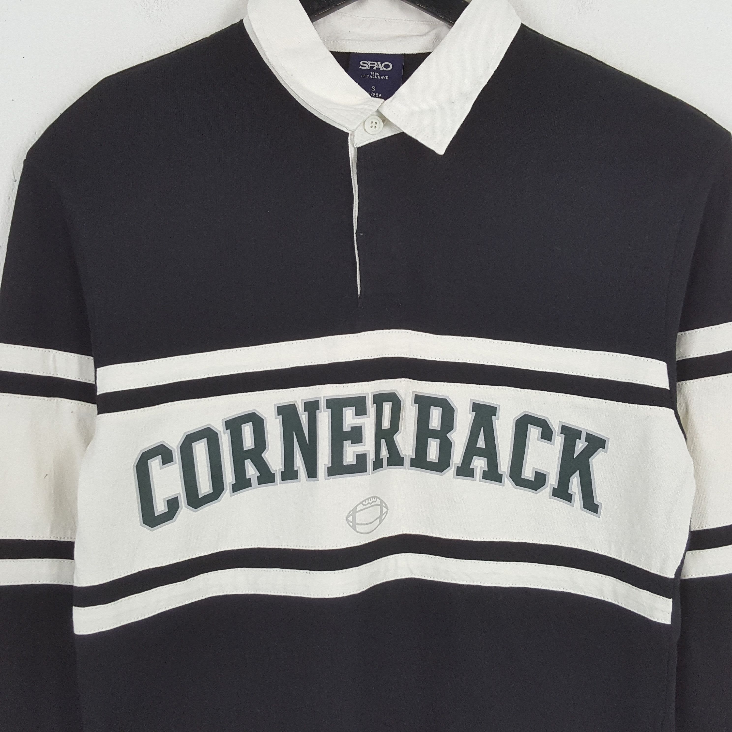 NFL × Vintage CORNERBACK American Sports Style Polos Size US S / EU 44-46 / 1 - 2 Thumbnail