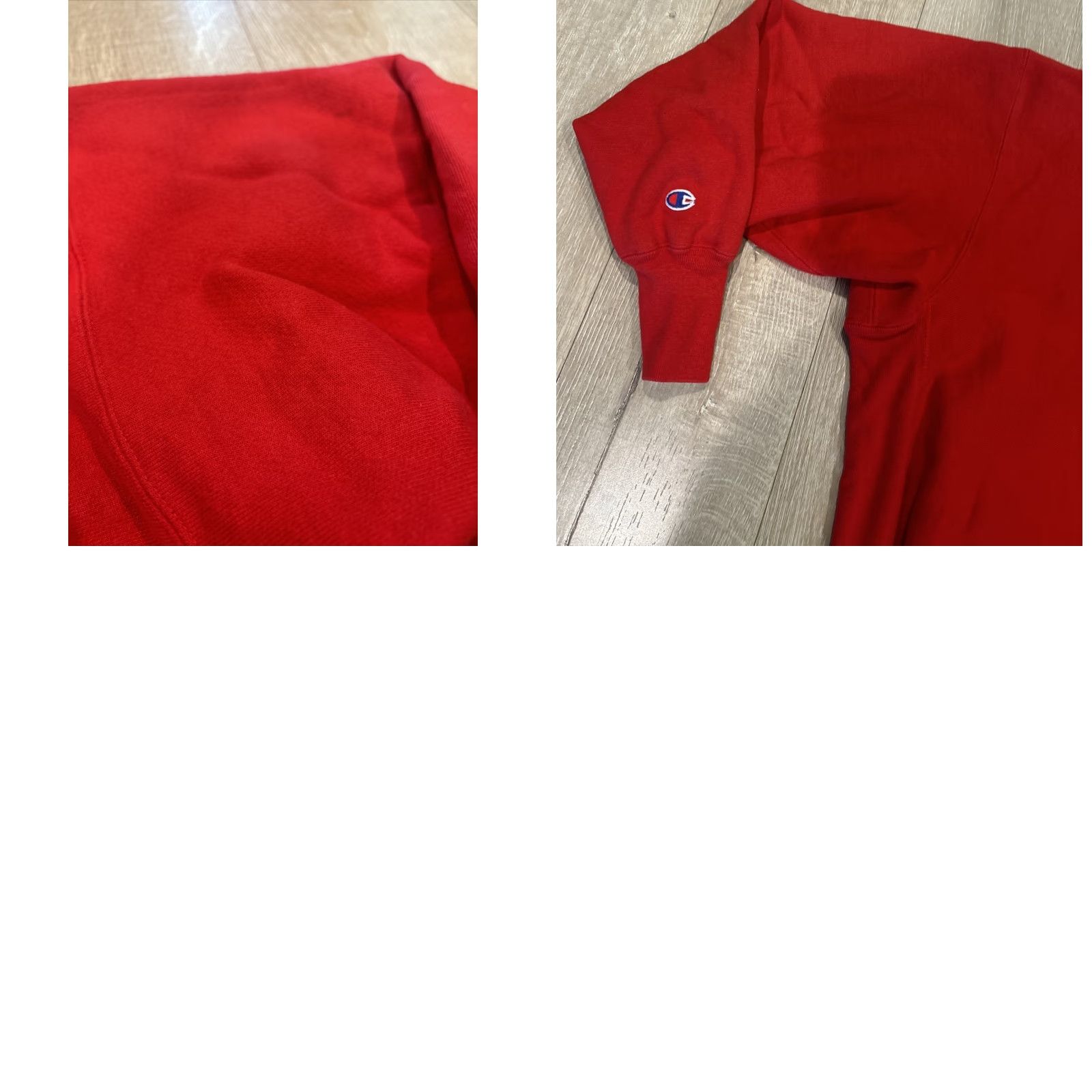 Champion VINTAGE Champion Sweatshirt Adult XL Red Logo Embroidered Reverse Weave USA 90s Mens Size US XL / EU 56 / 4 - 8 Thumbnail