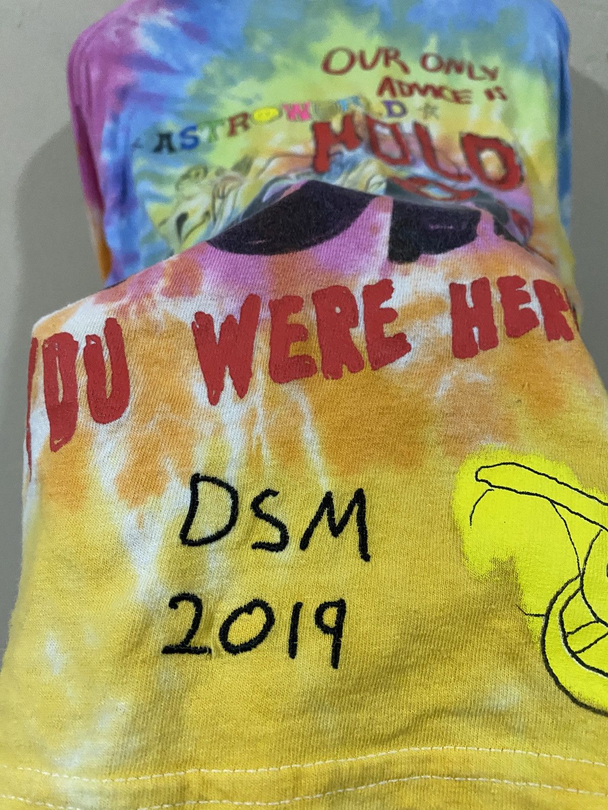 Dover Street Market × Travis Scott Travis Scott DSM 2019 Down To Earth Tie Dye Long Sleeve Rare Size US M / EU 48-50 / 2 - 5 Thumbnail