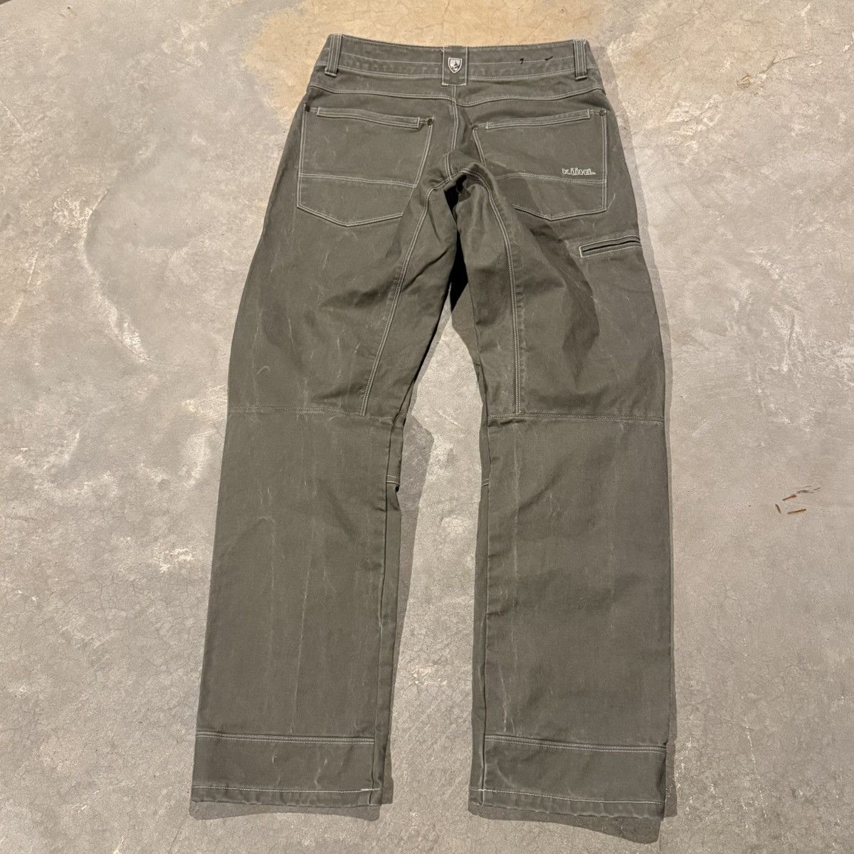 Kuhl Kuhl Vintage Patina Dye Faded Rydr Hiking Pants Gorpcore Size US 31 - 10 Thumbnail