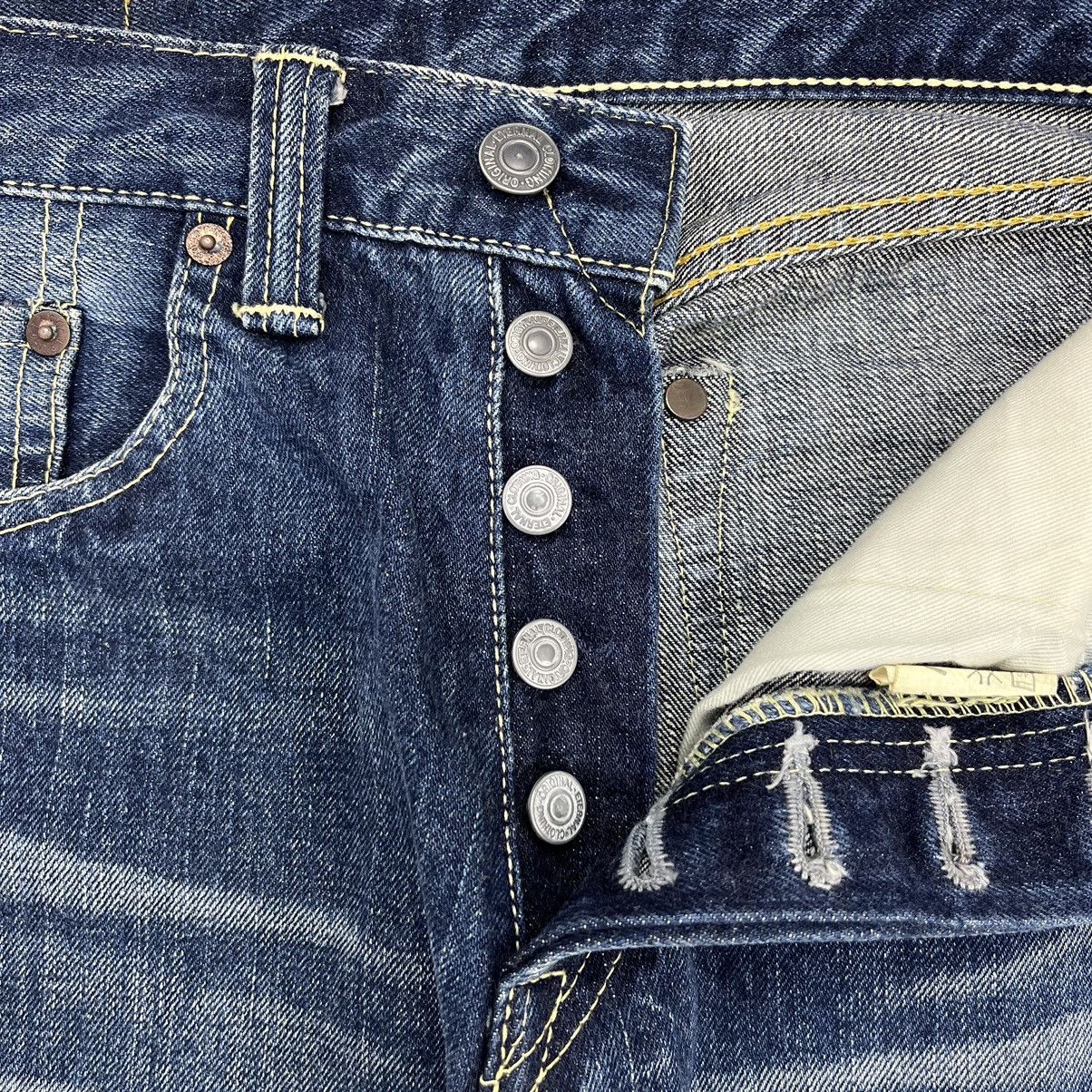 Eternal × Japanese Brand × Vintage Vintage Eternal Half Selvedge Faded Honeycomb Denim Jeans Size US 29 - 8 Thumbnail