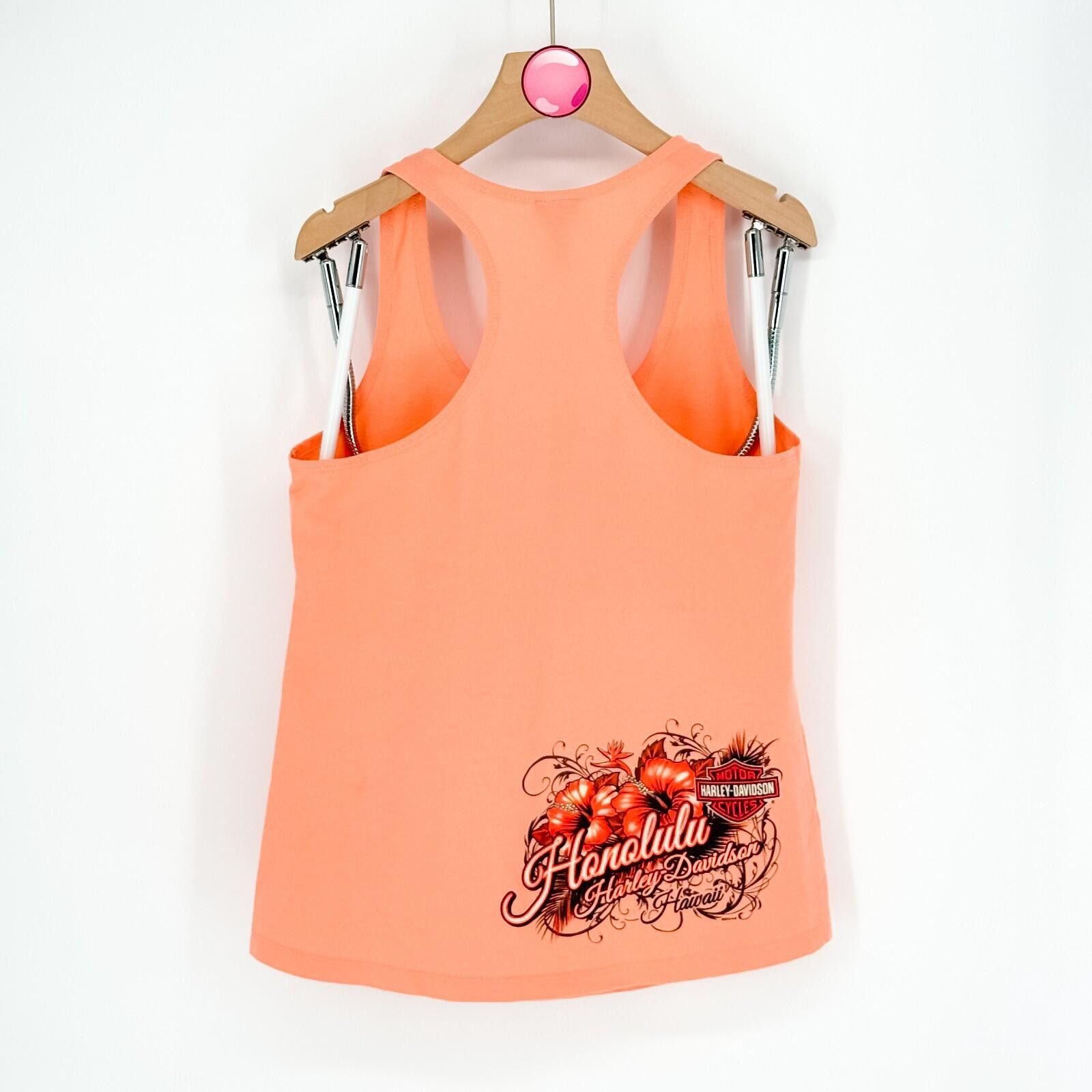 Harley Davidson Harley-Davidson Hawaii Floral Tank Top Bikercore Y2K Women M Size M / US 6-8 / IT 42-44 - 2 Thumbnail