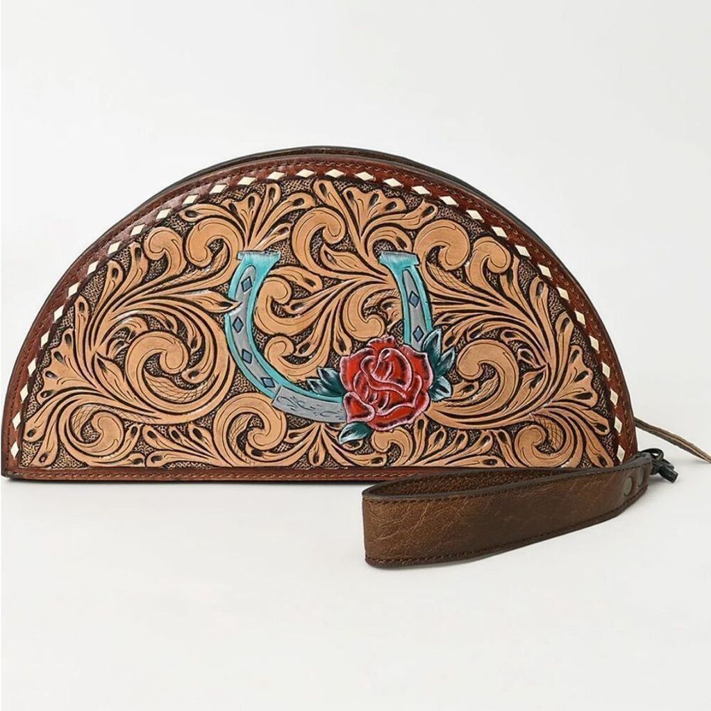 Other American Darling Taco Genuine Leather Western Women Clutch Size ONE SIZE - 2 Thumbnail
