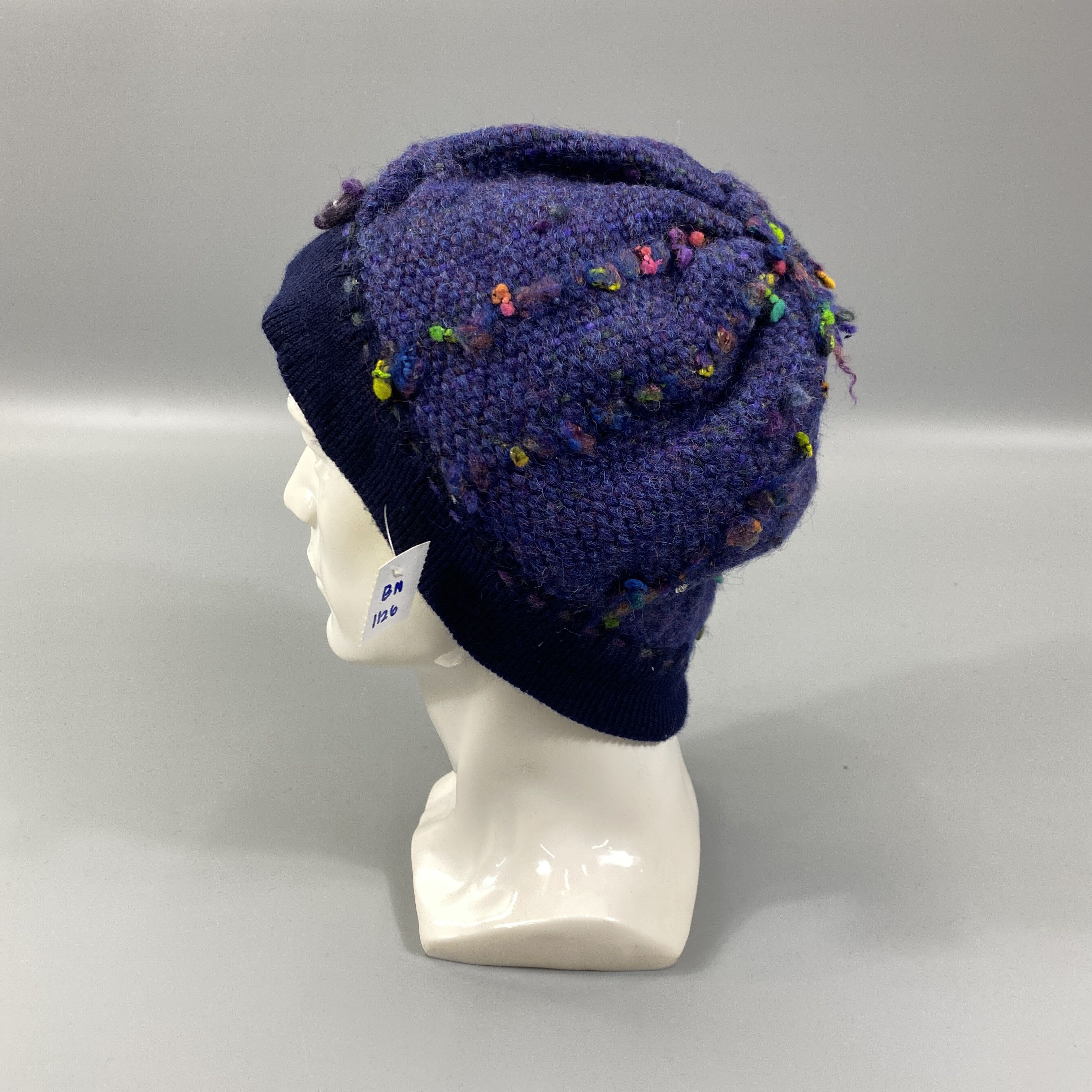 Rainbow Wool Snow Cap Beanie -BN1126