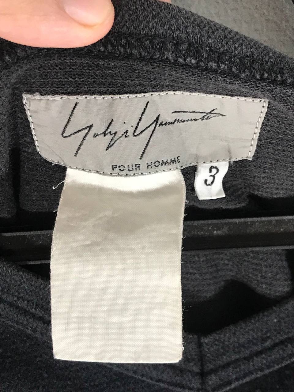 Japanese Brand × Yohji Yamamoto runaway zipper shoulder tshirt Size US L / EU 52-54 / 3 - 10 Thumbnail