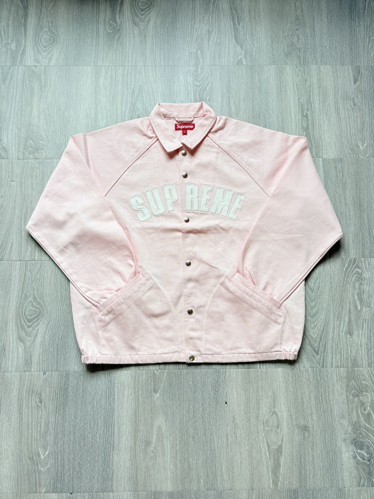 Supreme Supreme Pink Coach Jacket SS25 Size US L / EU 52-54 / 3 - 1 Thumbnail