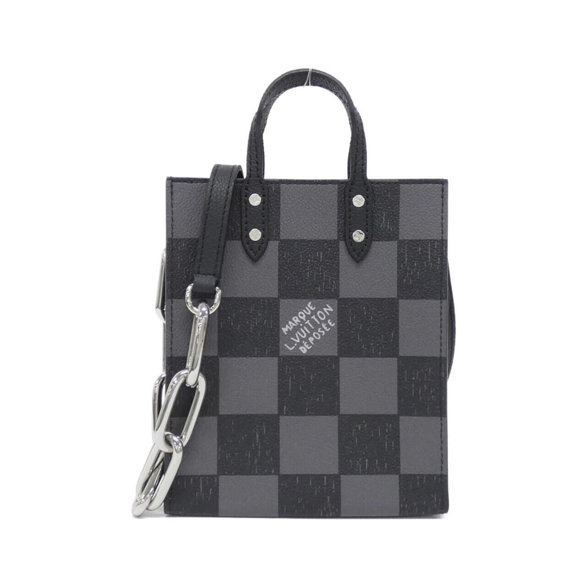 Louis Vuitton Louis Vuitton Damier Checkerboard Sac Plat XS N60479 Shoulder Bag Size ONE SIZE - 1 Thumbnail