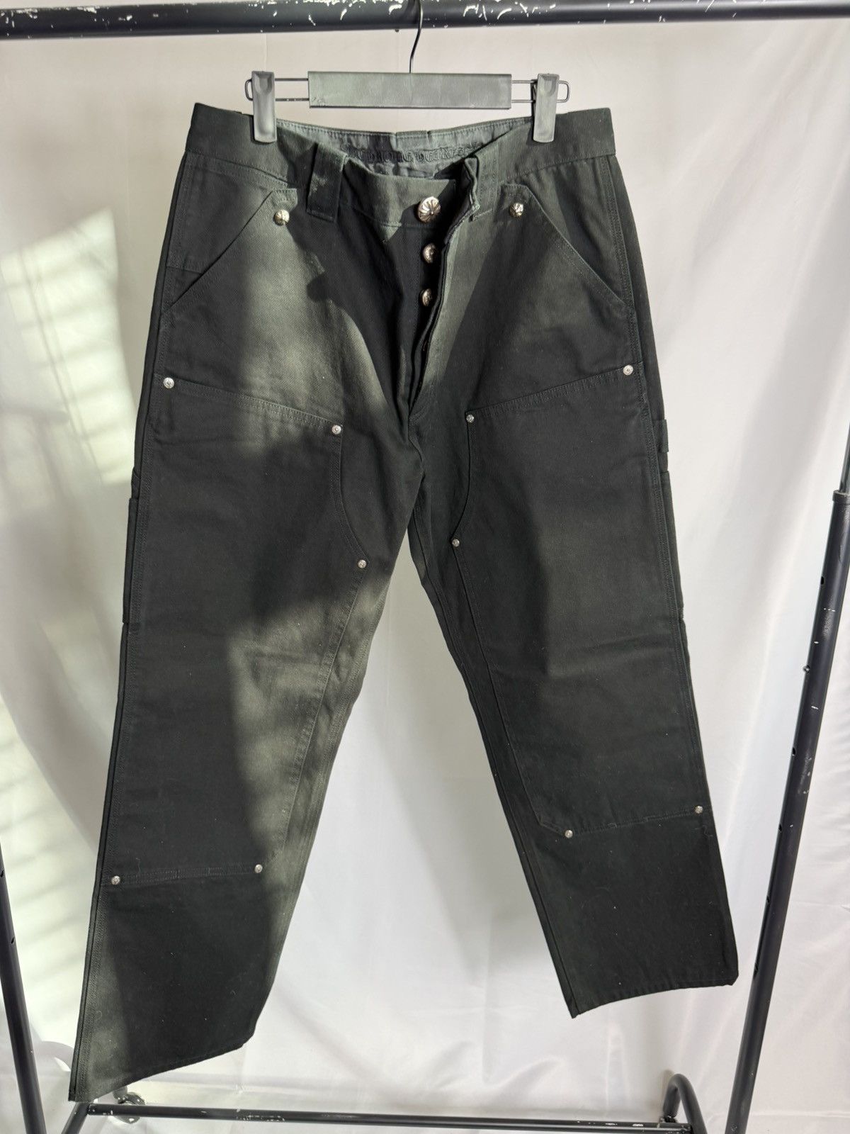 Chrome Hearts Chrome Hearts Carpenter Pants Black – Size 33 Size US 33 - 1 Thumbnail