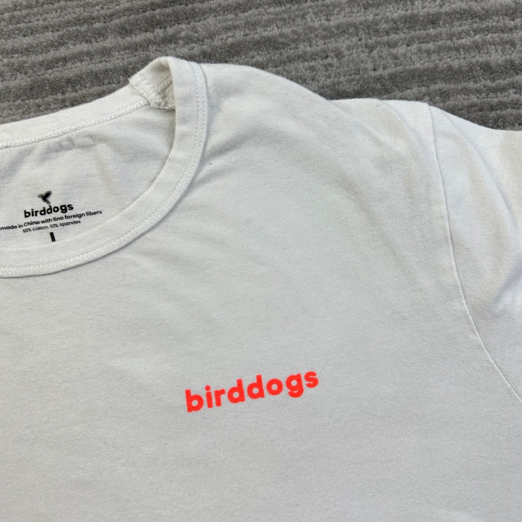 Vintage Birddogs T Shirt Mens Large White Logo Casual Adult White Size US L / EU 52-54 / 3 - 4 Thumbnail
