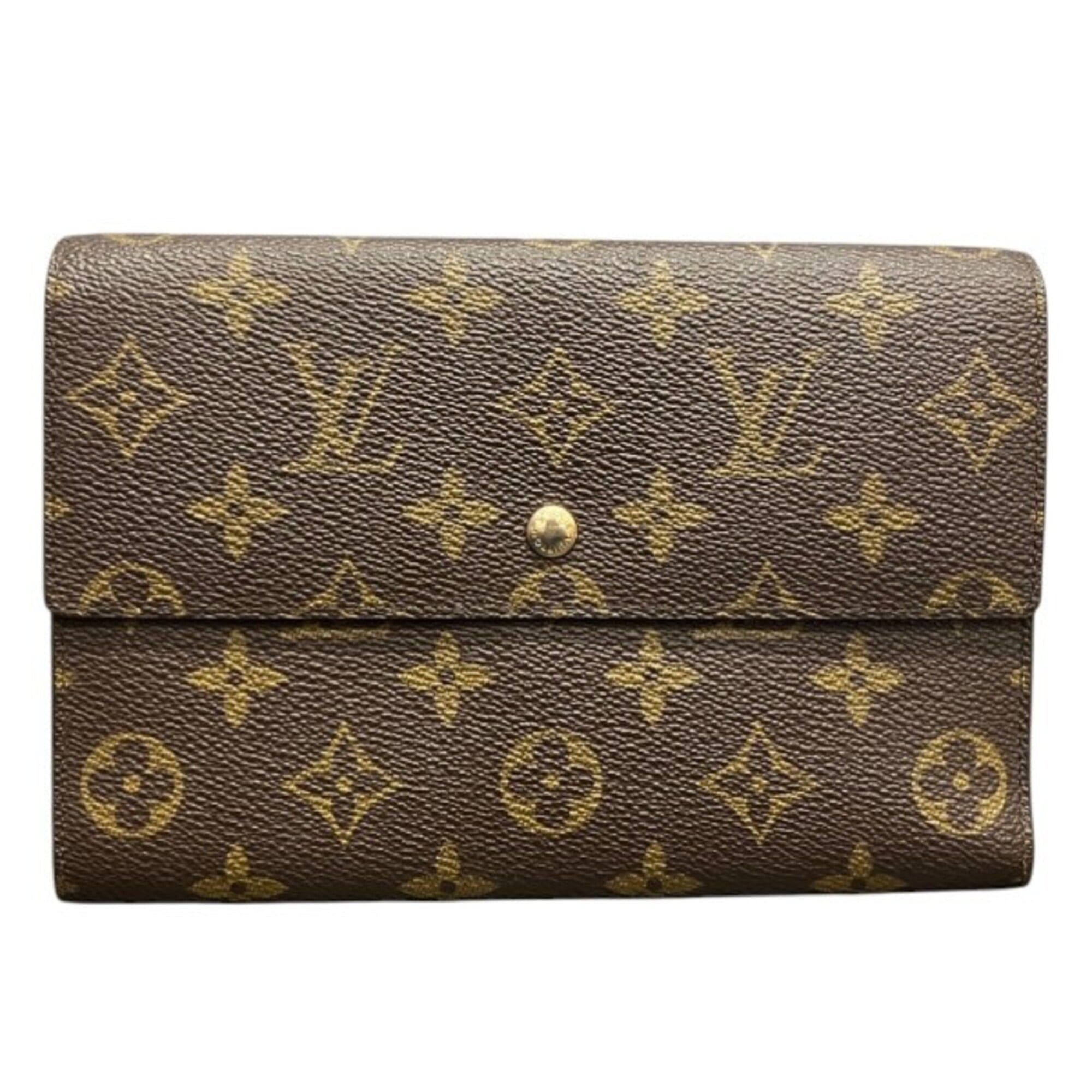 Louis Vuitton Louis Vuitton Monogram Pochette Passeport M60135 Long Wallet, Tri-fold Men's & Women's Size ONE SIZE - 1 Thumbnail