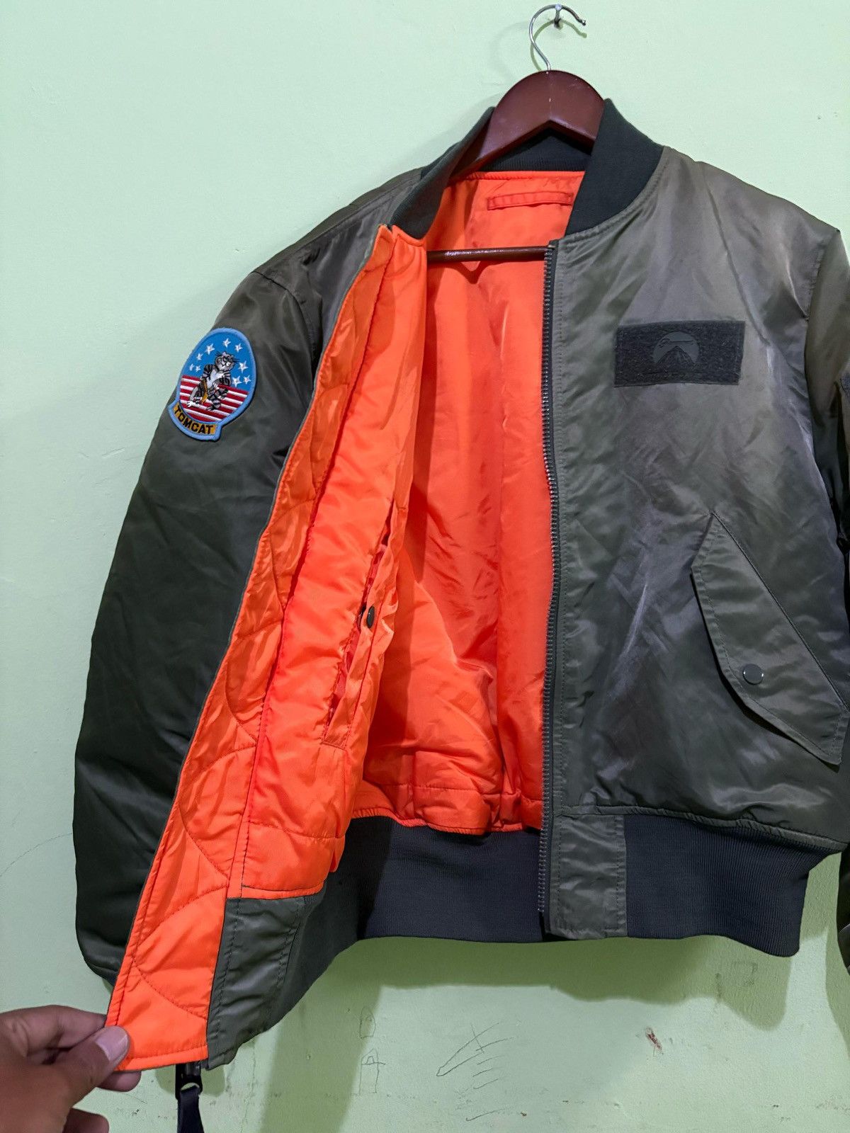 Alpha Industries Alpha Industries MA-1 Bomber Jacket Top Gun Design Size US M / EU 48-50 / 2 - 4 Thumbnail