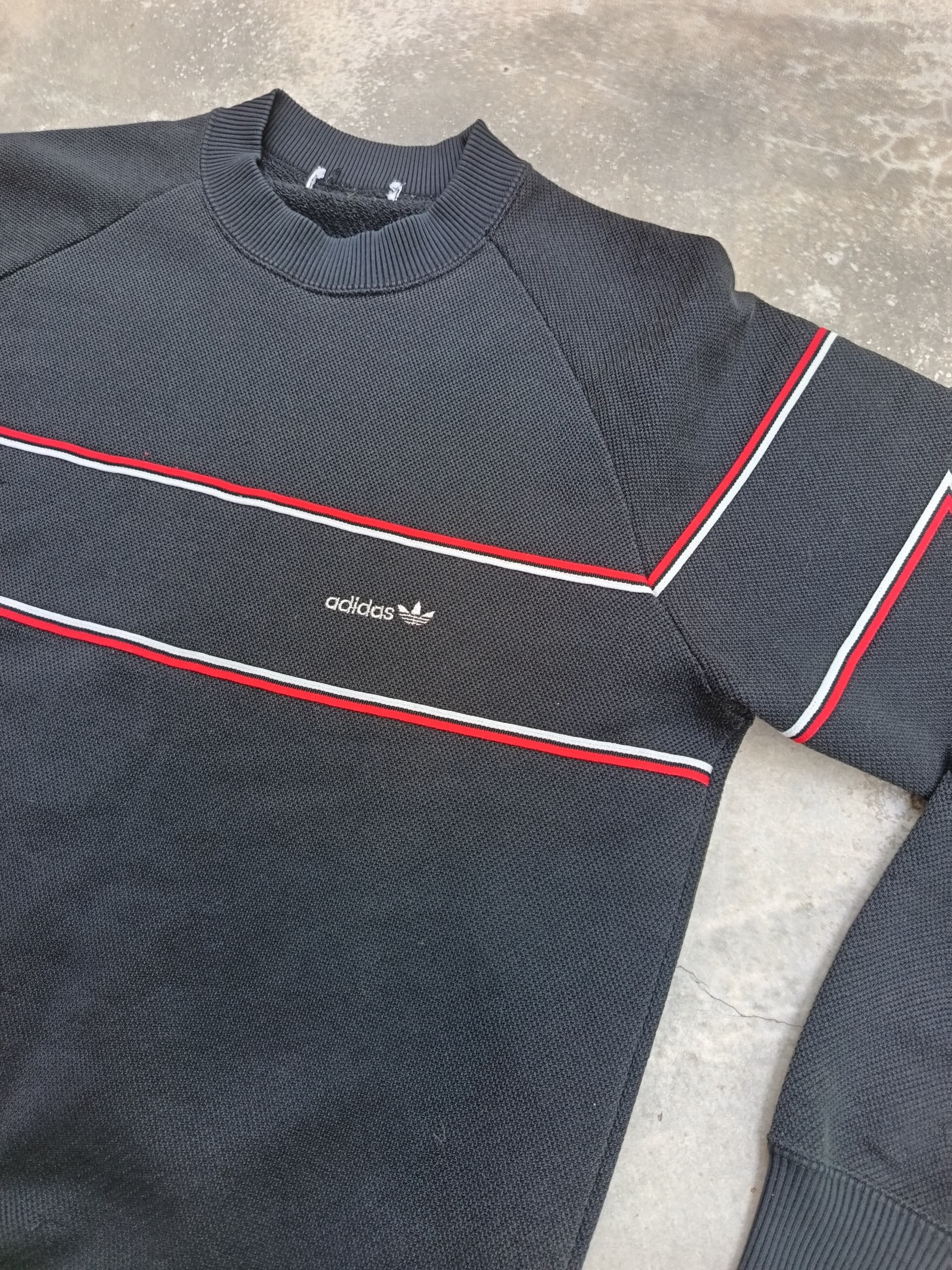 Adidas × Vintage Vintage 80s Adidas techno sweatshirt Size US S / EU 44-46 / 1 - 2 Thumbnail