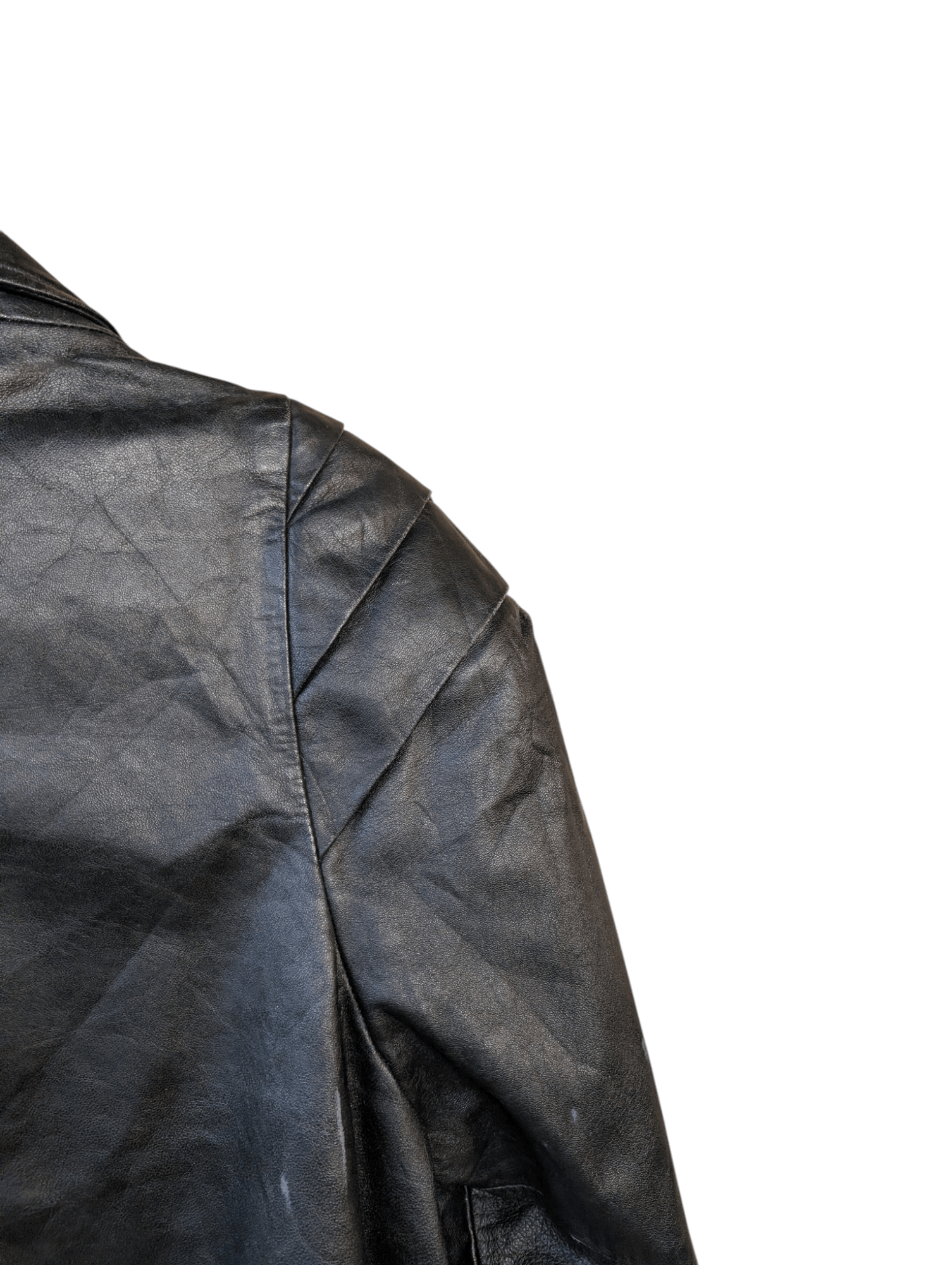 Japanese Brand Vintage Leather Long Jacket Size US XL / EU 56 / 4 - 6 Thumbnail