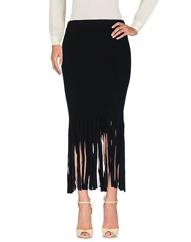 Alexander Wang ALEXANDER WANG black tassel bodycon dress XS Size 25" / US 0 / IT 36 - 8 Thumbnail