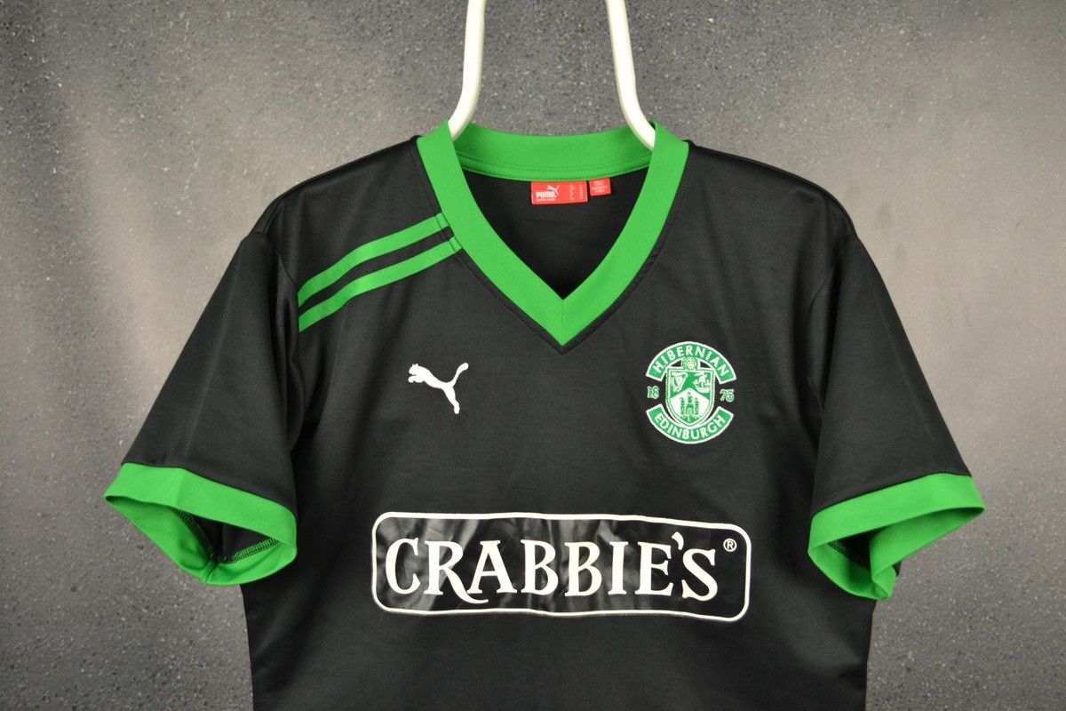 Puma Womens Hibernian Away Football Shirt Puma Soccer Jersey Size L / US 10 / IT 46 - 3 Thumbnail