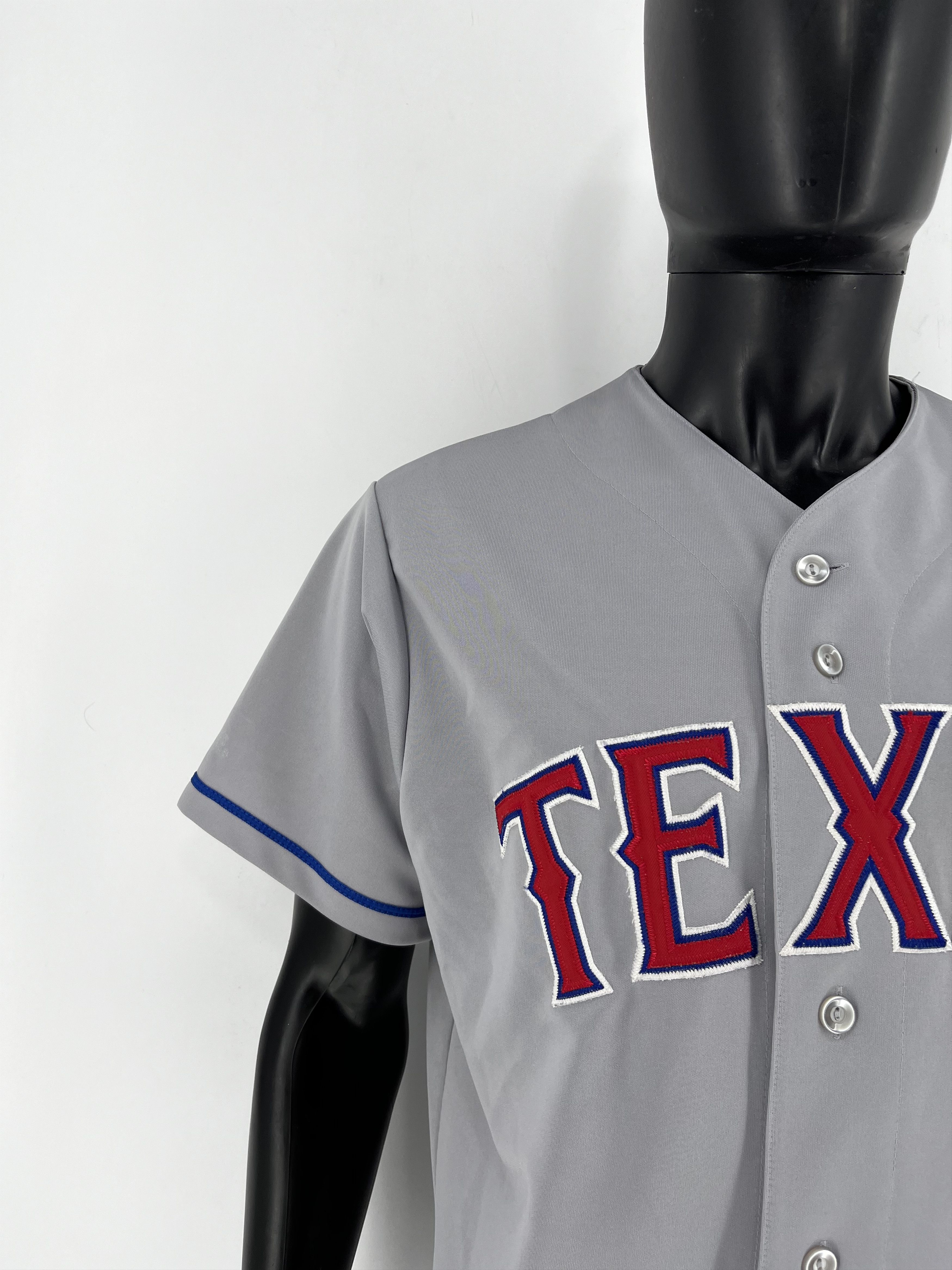 Majestic Texas Rangers MLB Majestic Cool Base plain spellout jersey Size US M / EU 48-50 / 2 - 6 Thumbnail