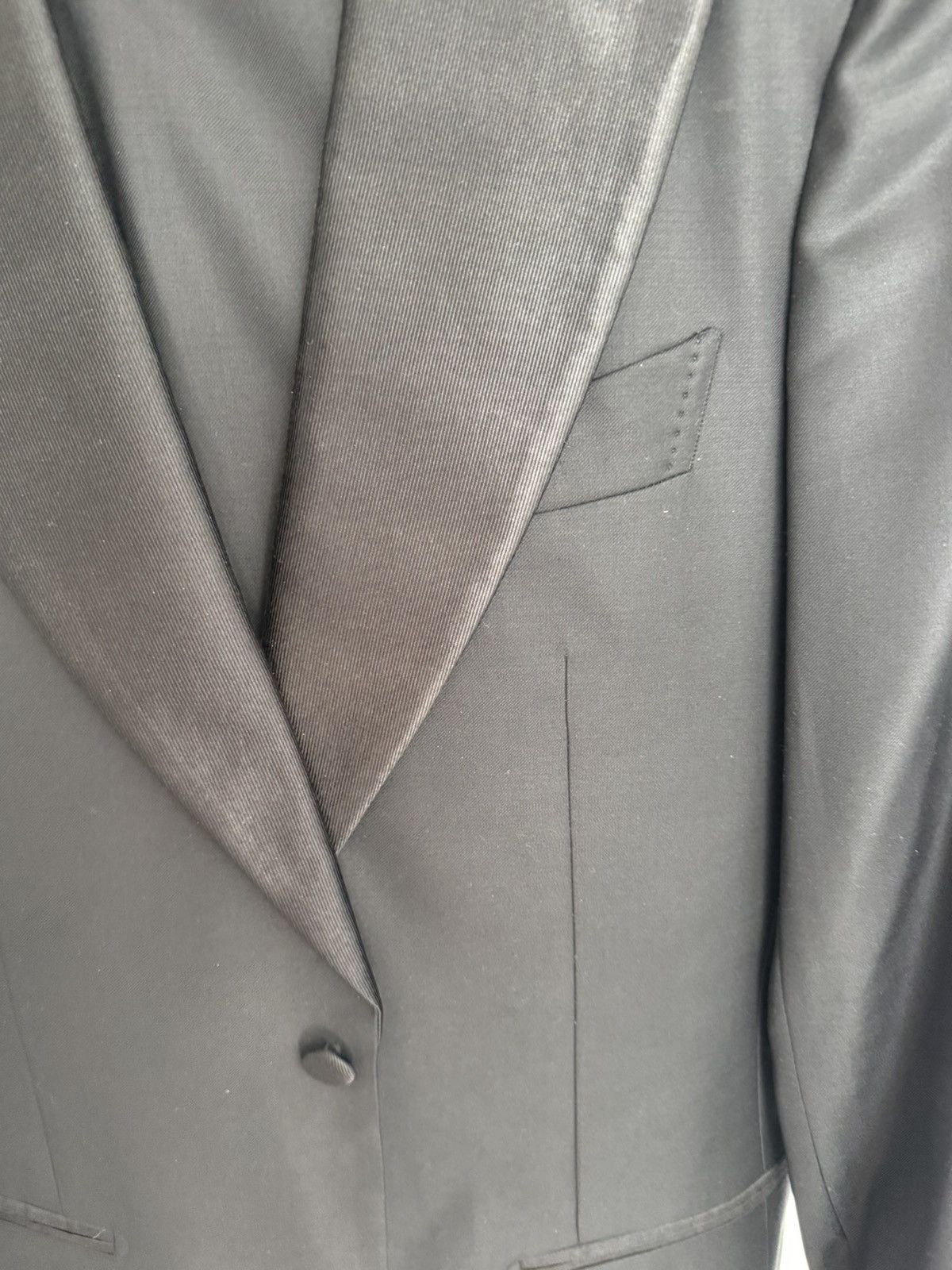 Suitsupply Suitsupply Peak Lapel Satin tuxedo Size 38L - 10 Thumbnail